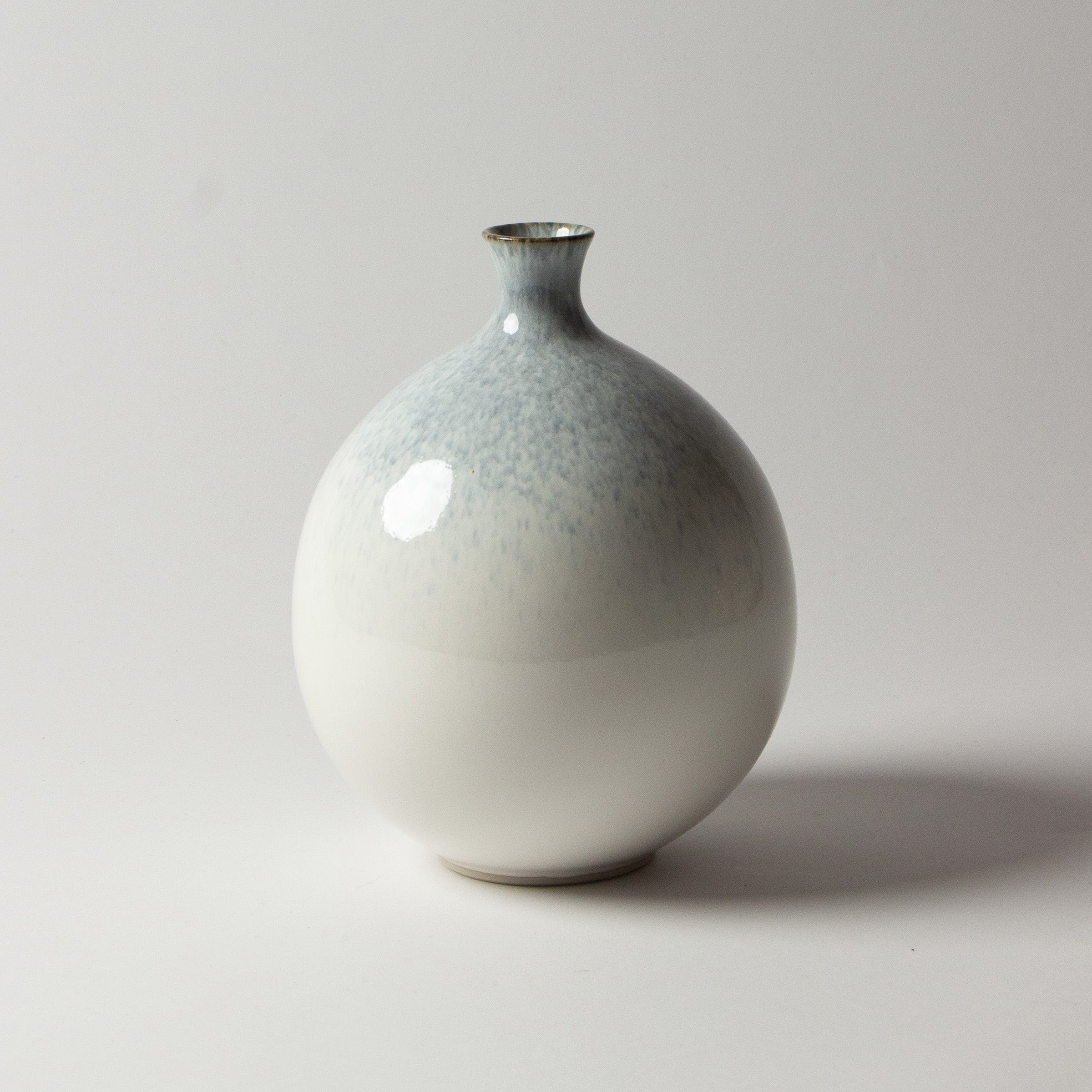Vase en céramique Kosugi-yaki de Eiichi Ikegami