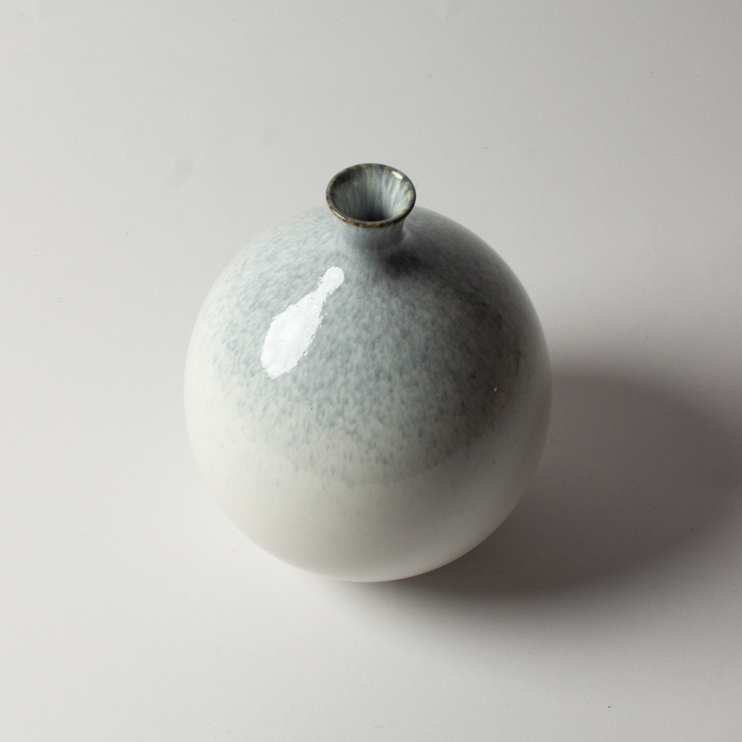 Vase en céramique Kosugi-yaki de Eiichi Ikegami