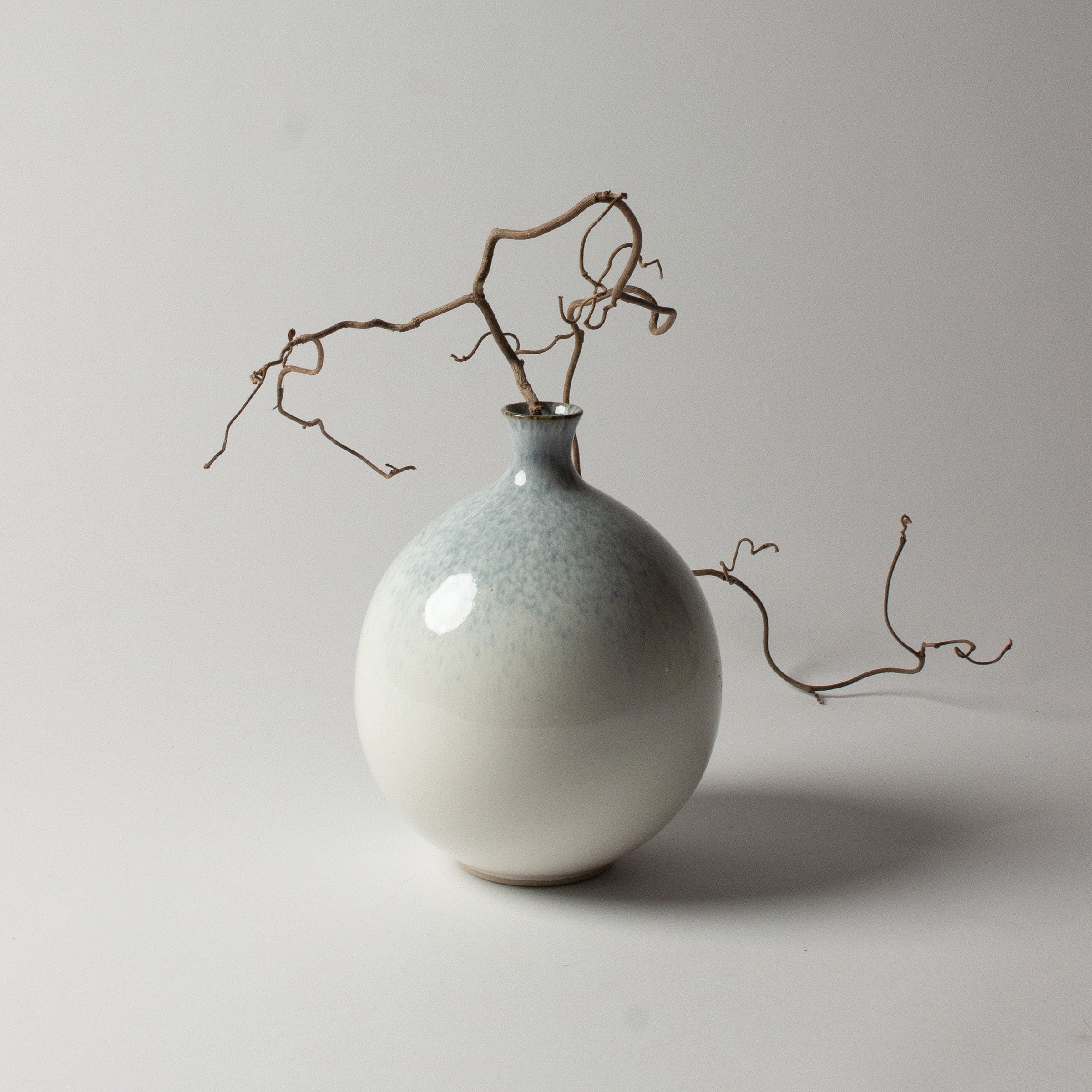 Vase en céramique Kosugi-yaki de Eiichi Ikegami