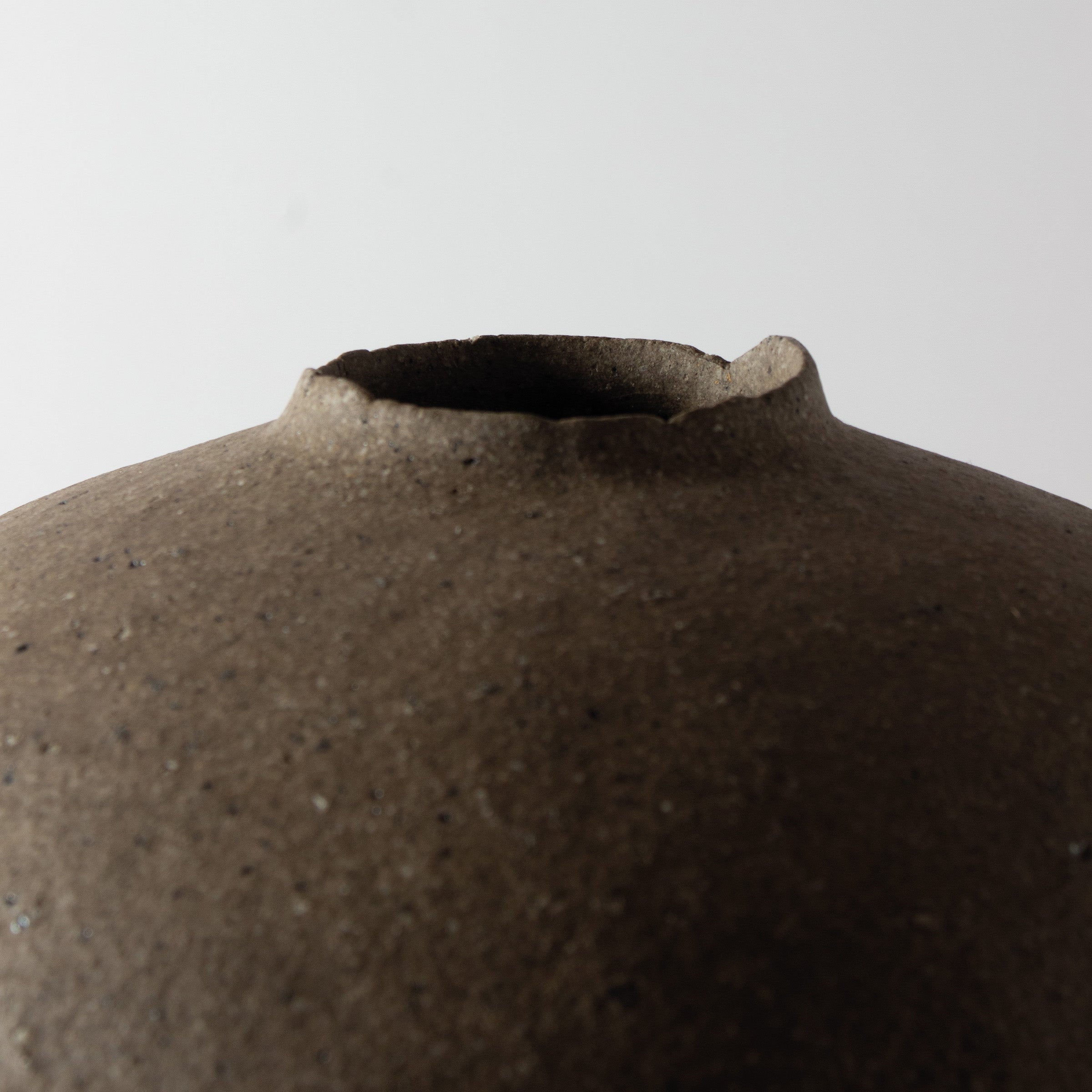 Grand vase-sculpture wabi sabi de Kazuhiko Sato