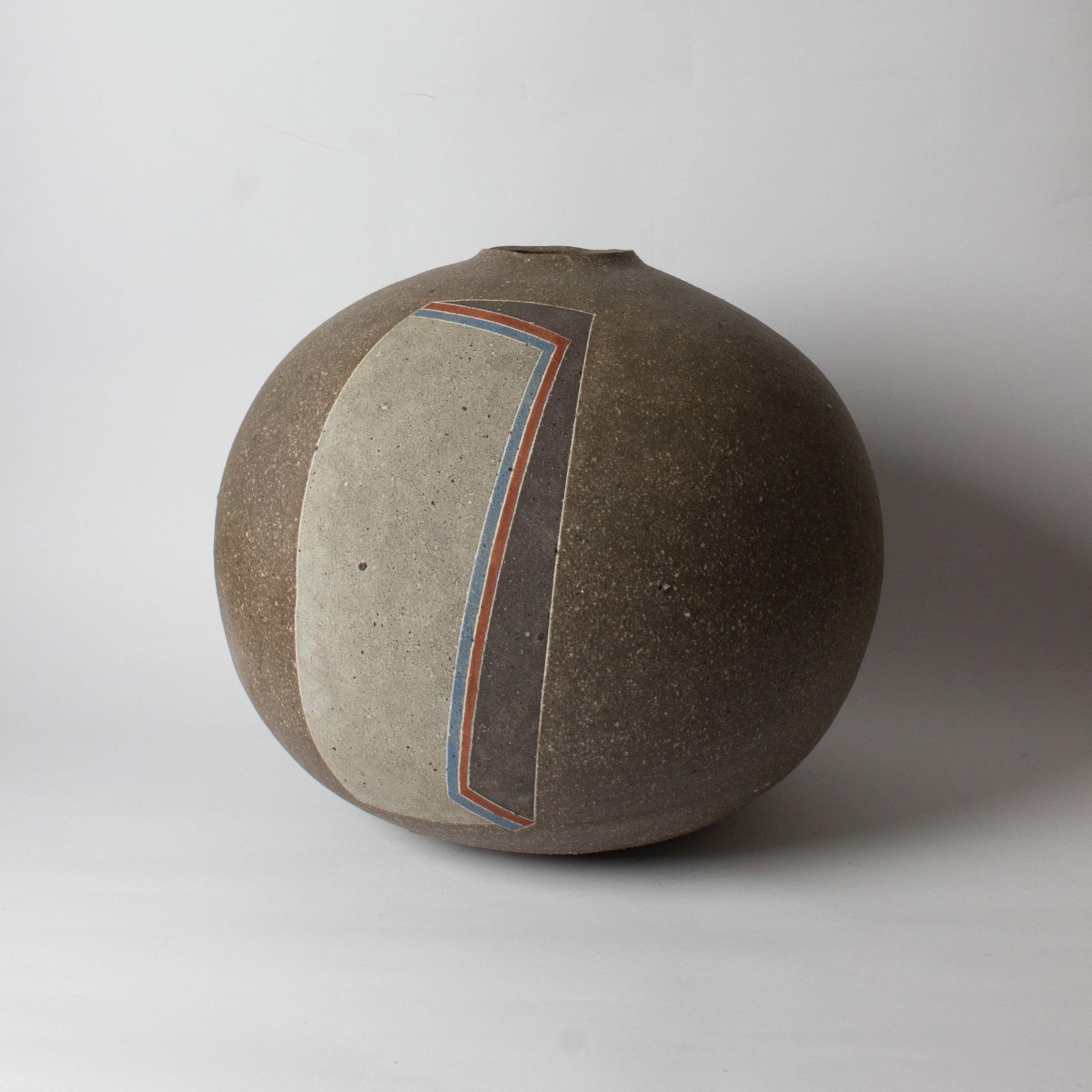 Grand vase-sculpture wabi sabi de Kazuhiko Sato