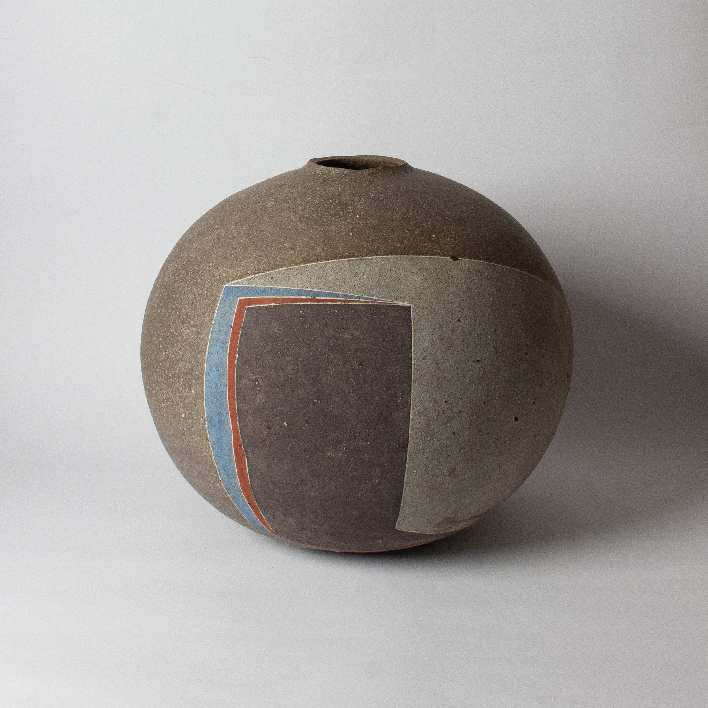 Grand vase-sculpture wabi sabi de Kazuhiko Sato