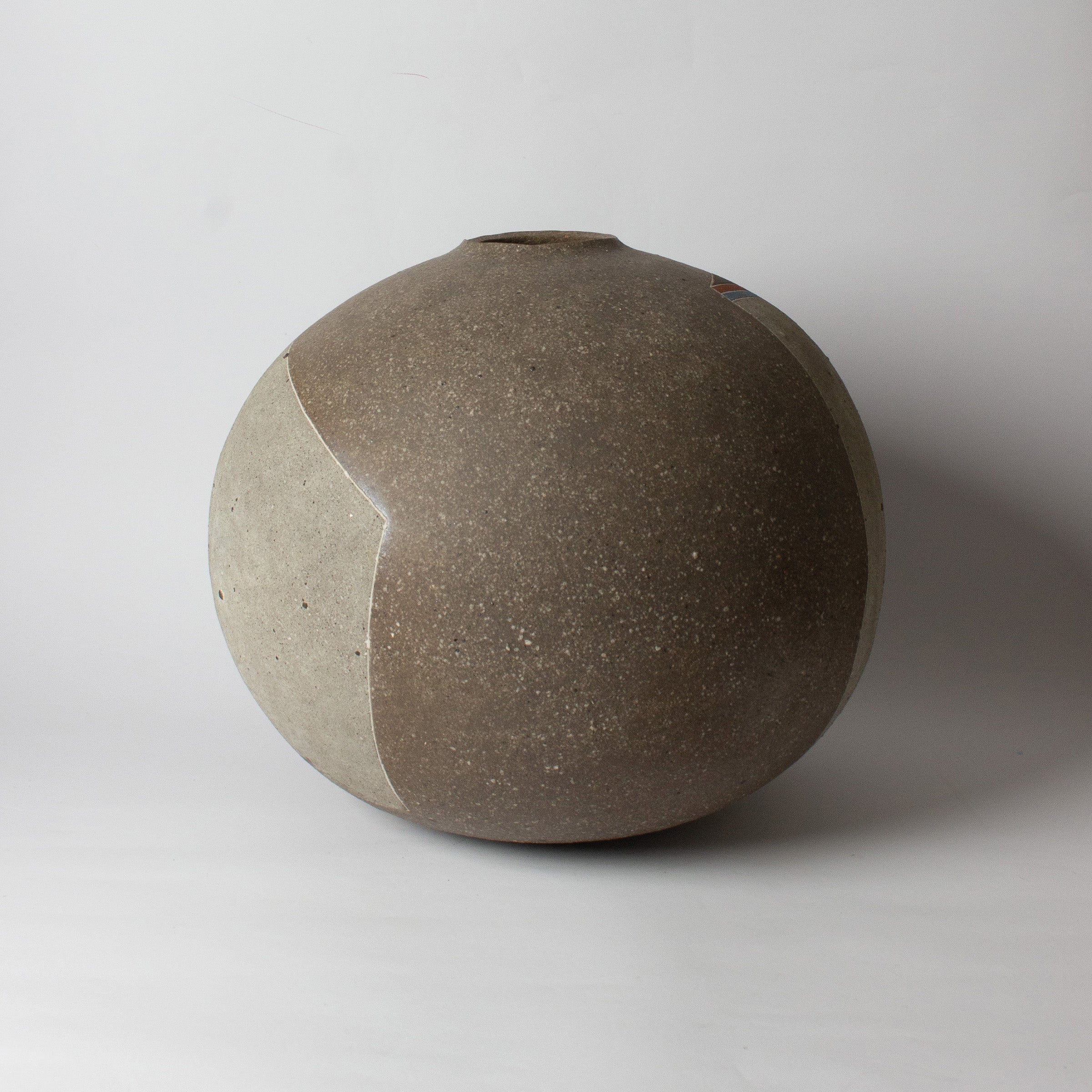 Grand vase-sculpture wabi sabi de Kazuhiko Sato