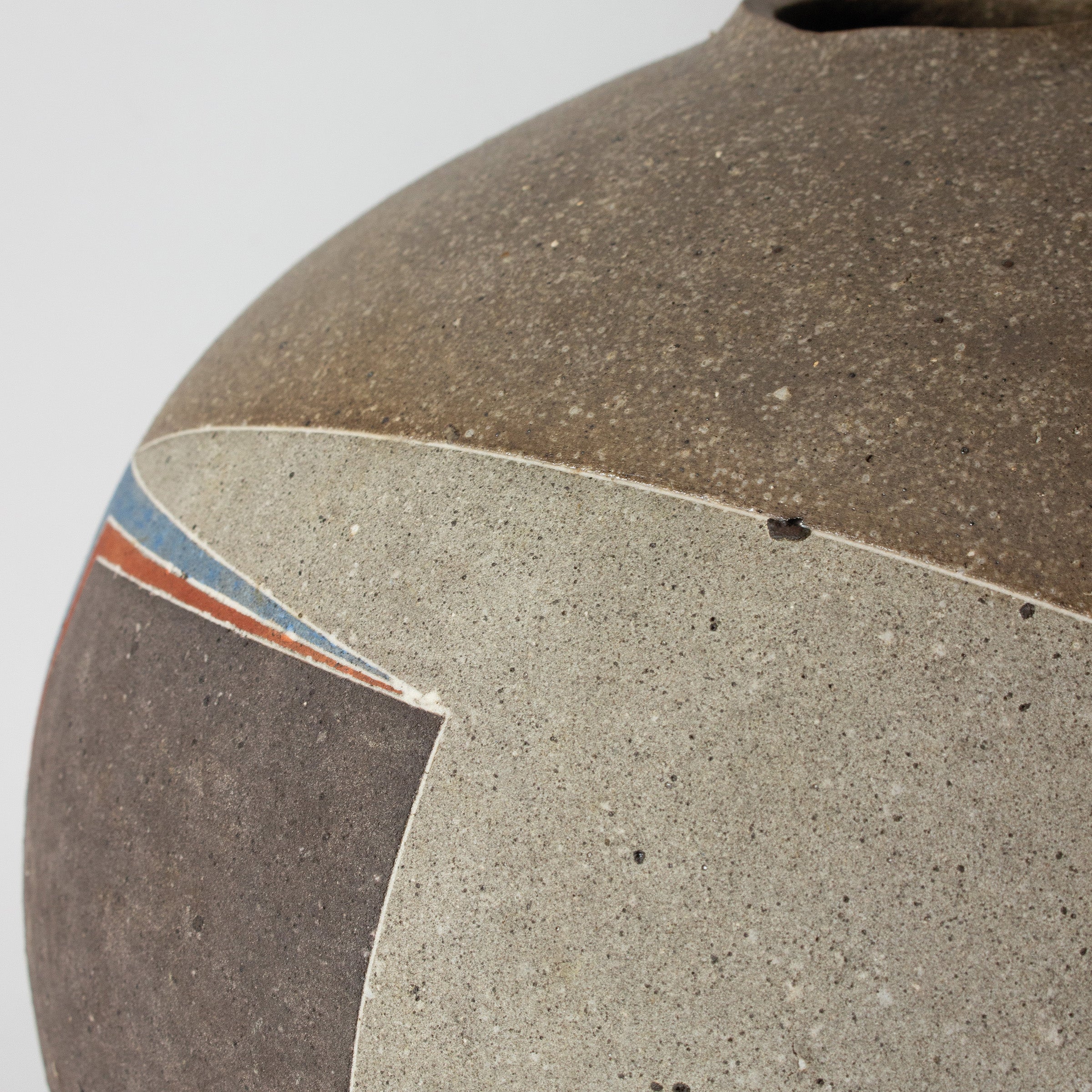 Grand vase-sculpture wabi sabi de Kazuhiko Sato