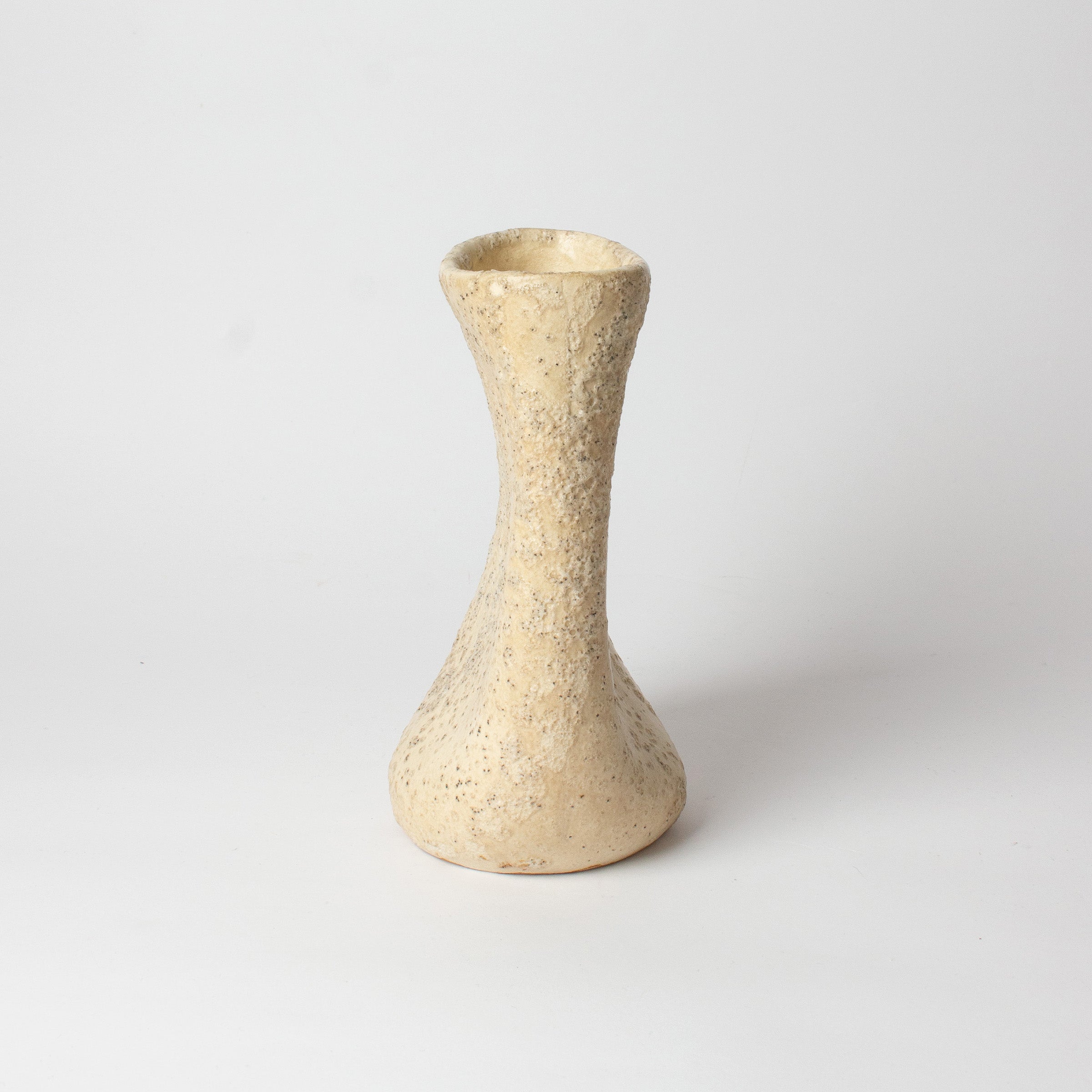Vase en céramique série shiroi hensubō de Yagi Kazuo