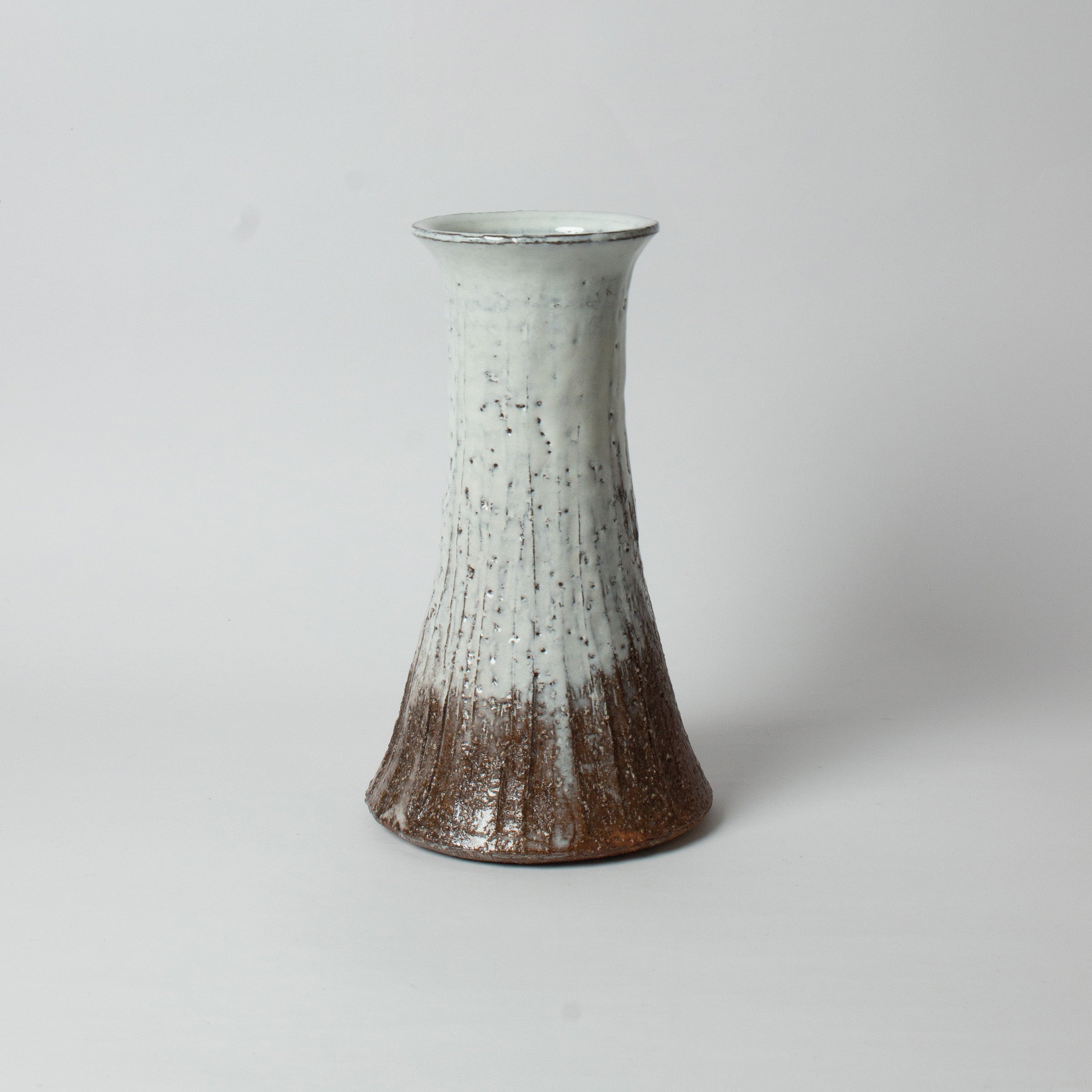 Vase en céramique hagi-yaki de Hideo Hatano
