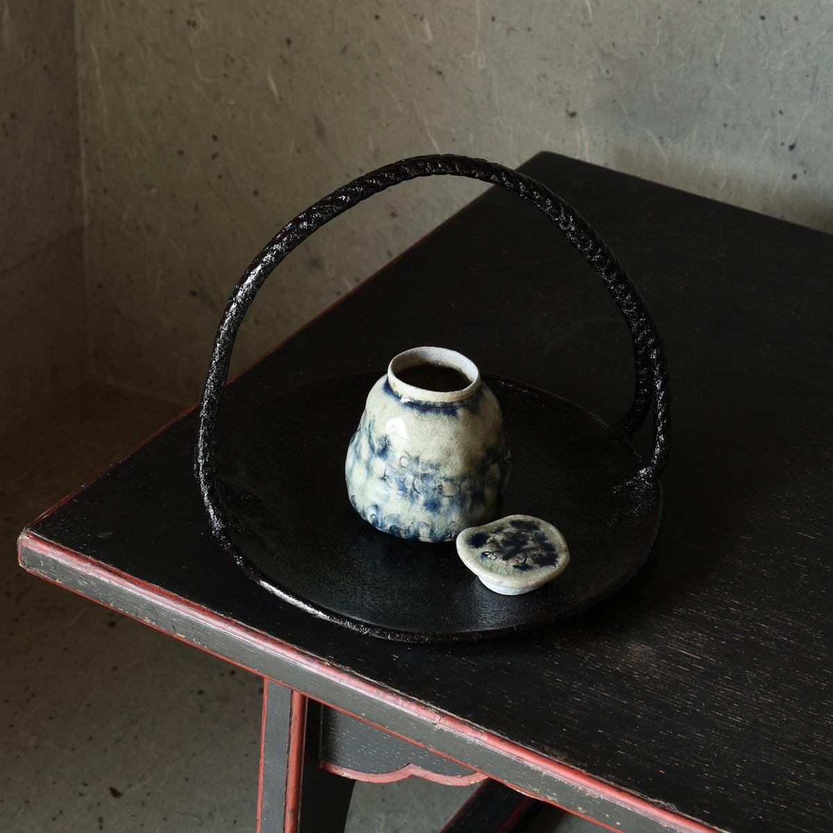 Boîte à thé chaire de Tsubura Kagami