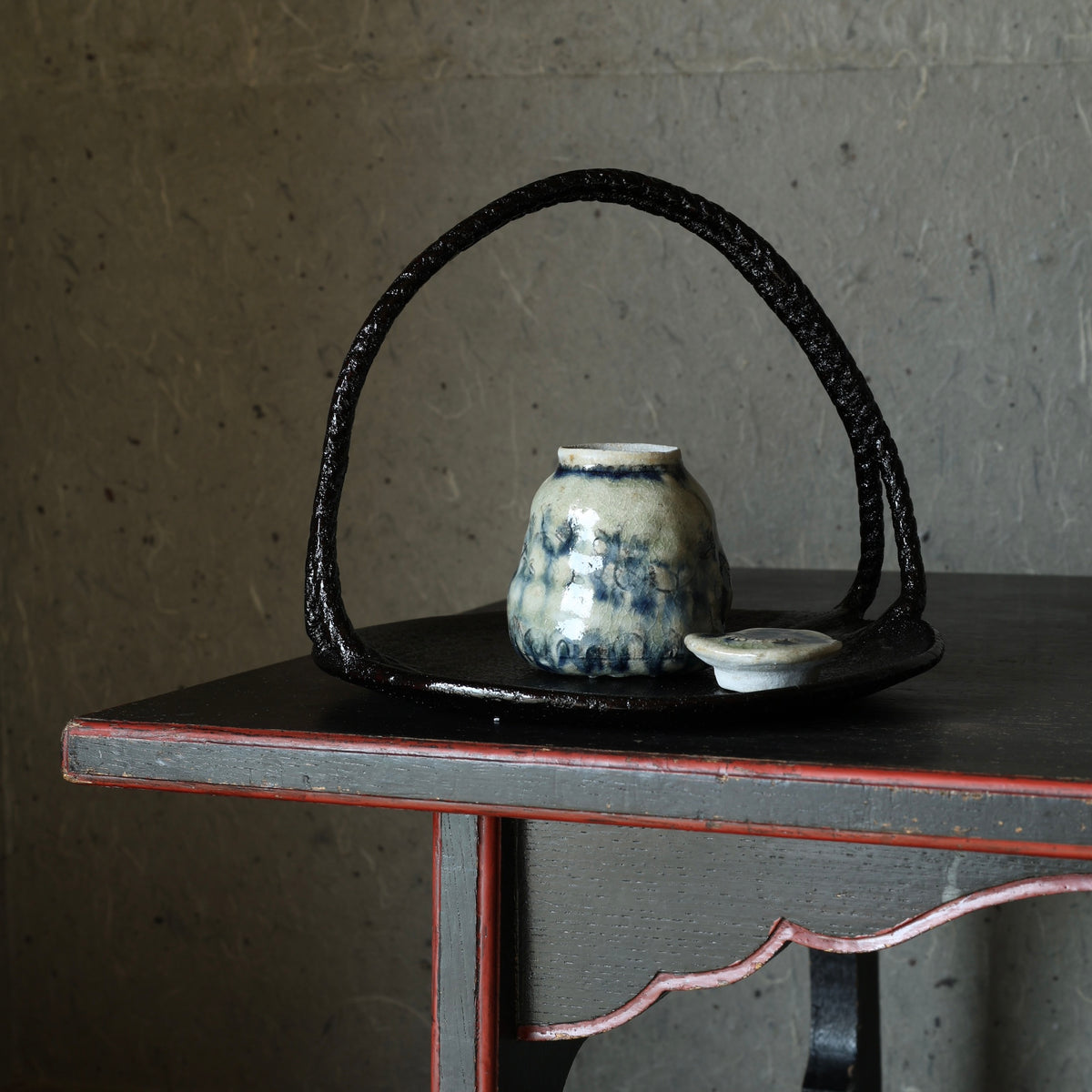 Boîte à thé chaire de Tsubura Kagami