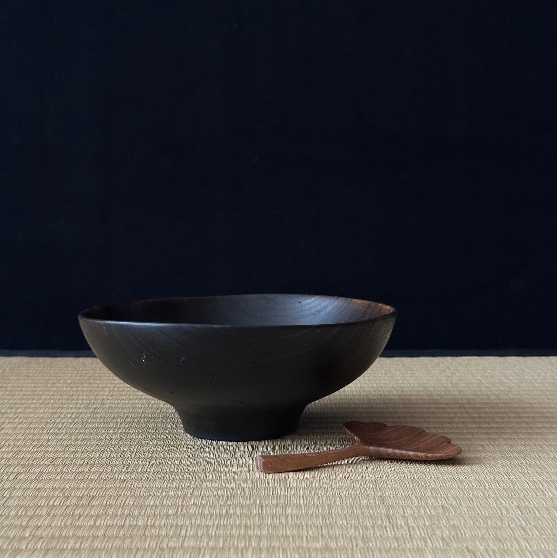 Bol en nara (chêne japonais) de Masahito Ikeda