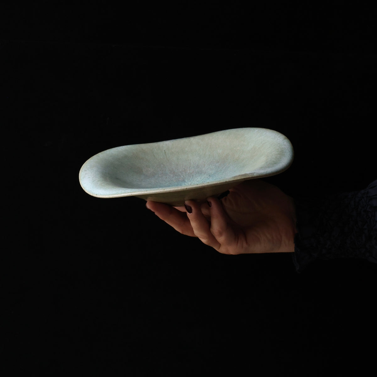 Coupelle à glaçure de cendre de l’atelier Tokinoha
