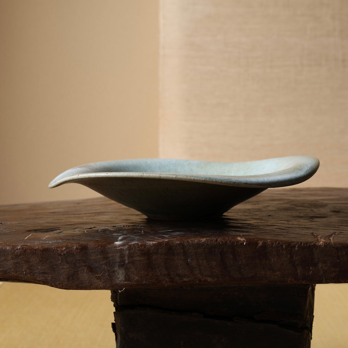 Coupelle à glaçure de cendre de l’atelier Tokinoha