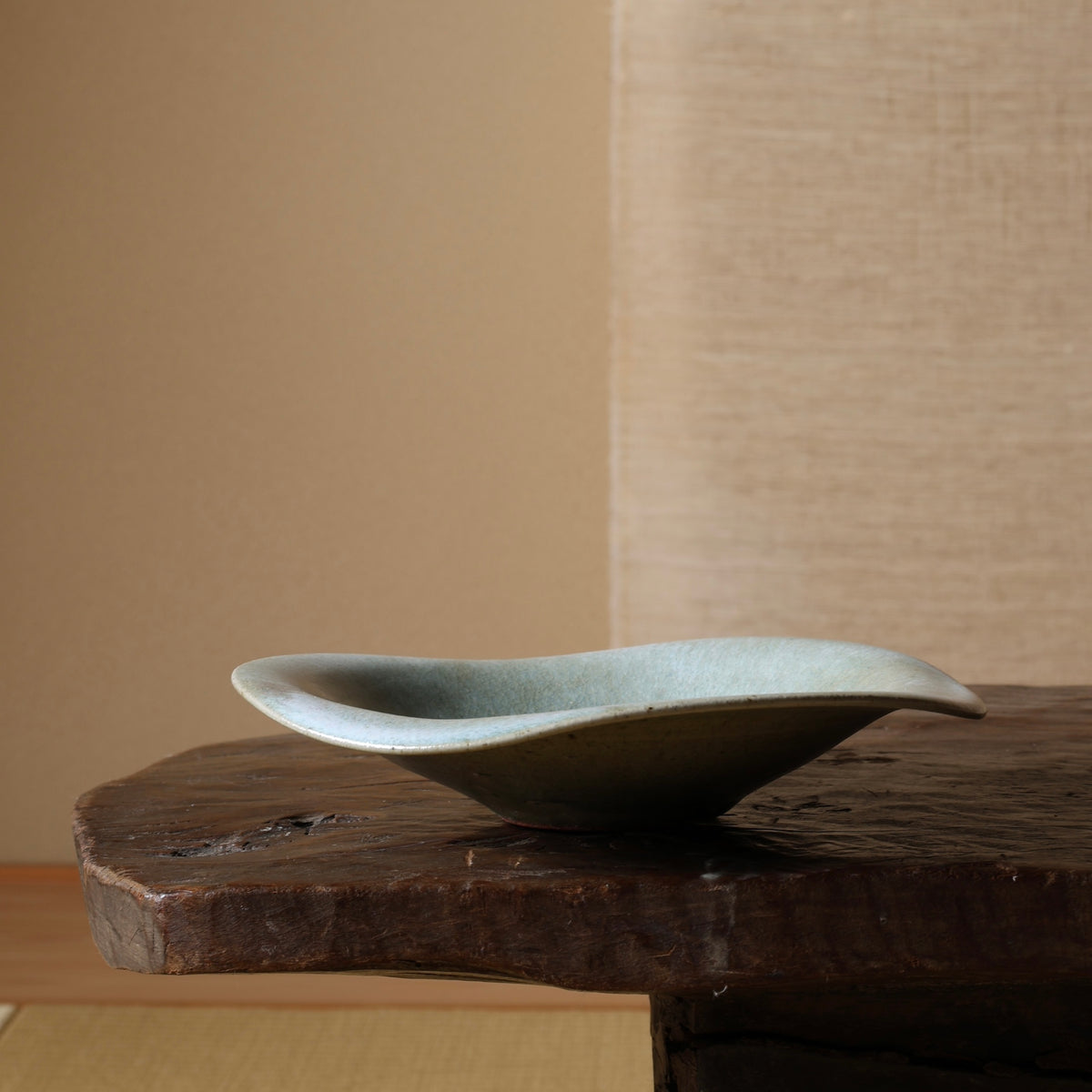 Coupelle à glaçure de cendre de l’atelier Tokinoha