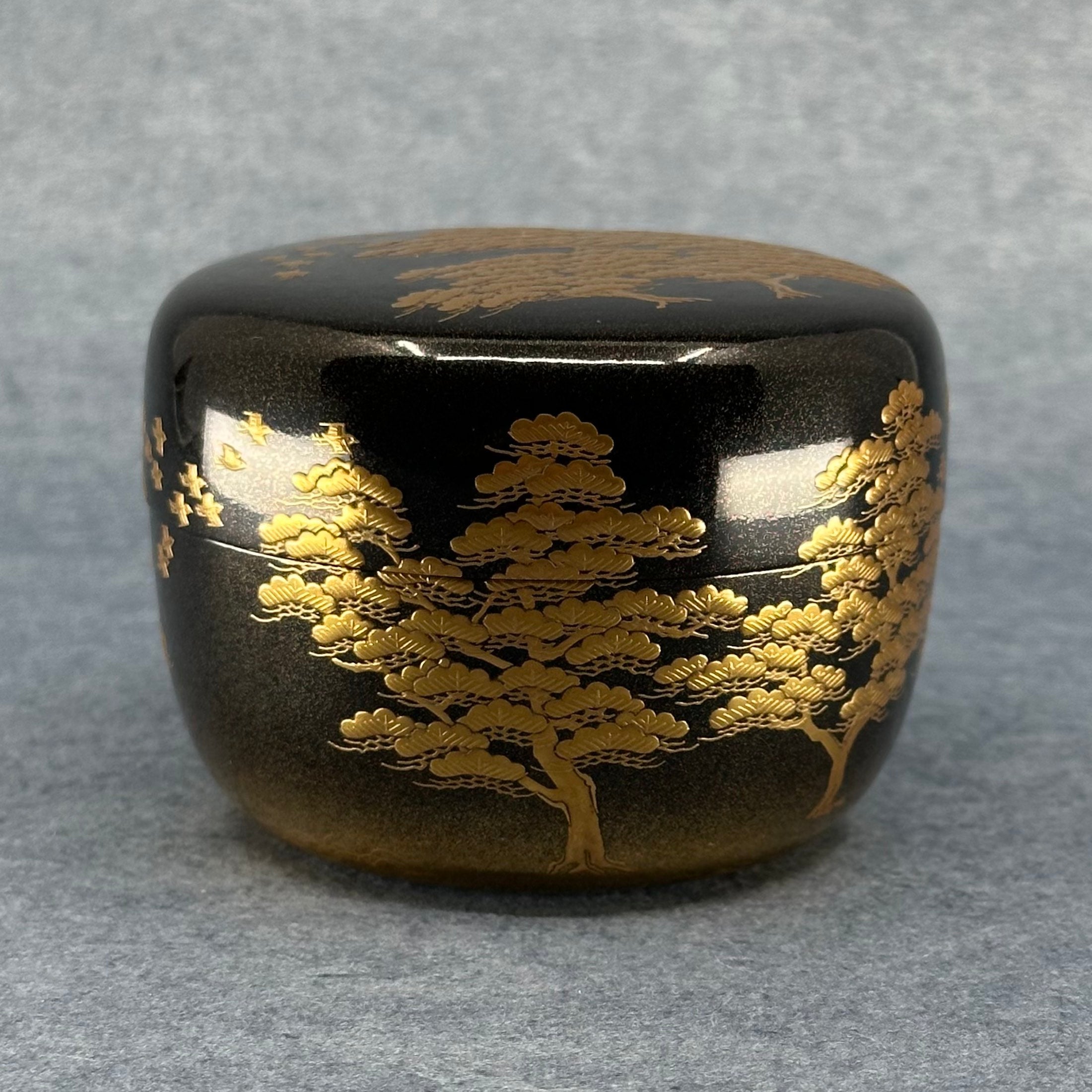 natsume hira-natsume vue face boite a the japonaise matcha decor maki-e atelier-ikiwa