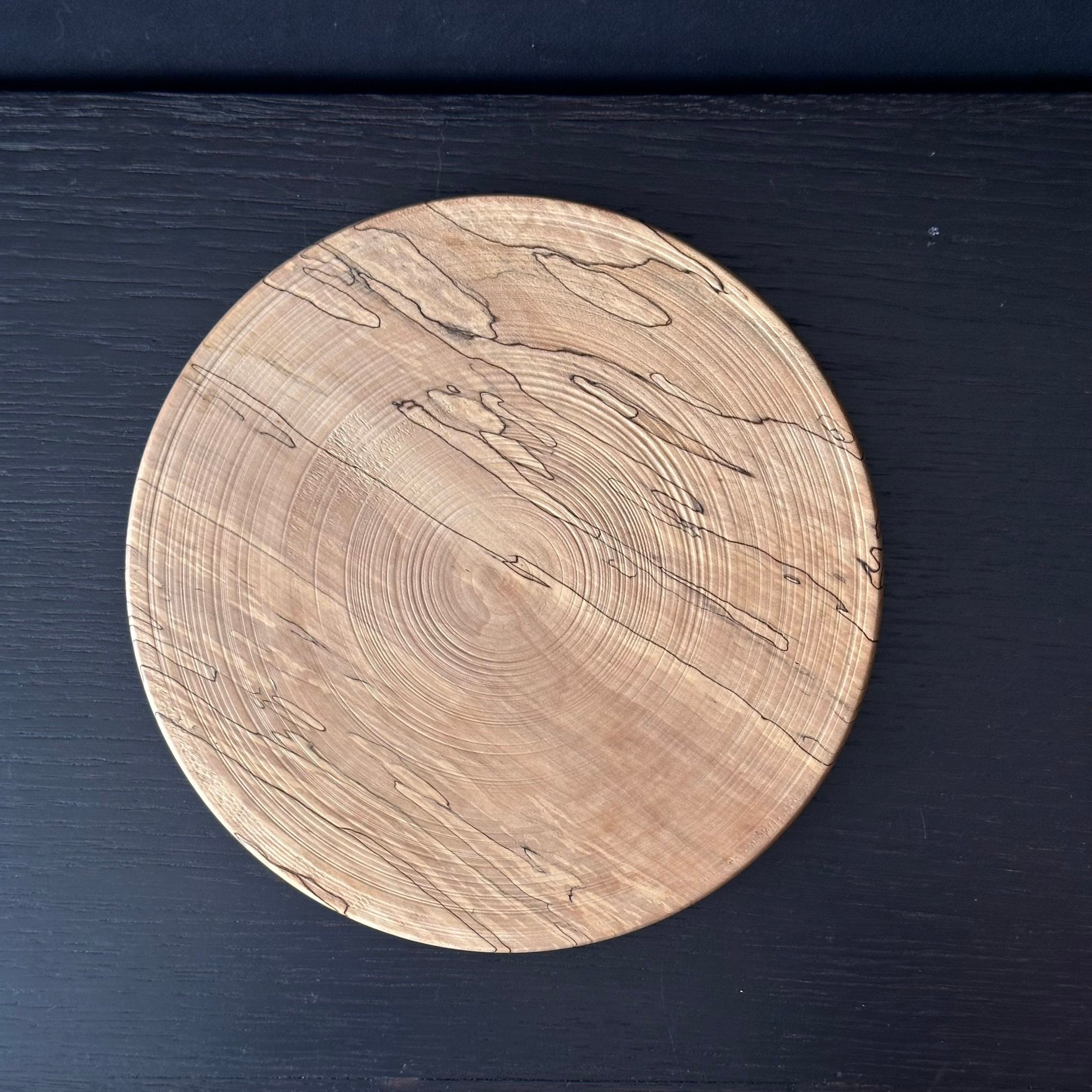 Plateau en kaede (érable japonais spalté) de Masahito Ikeda