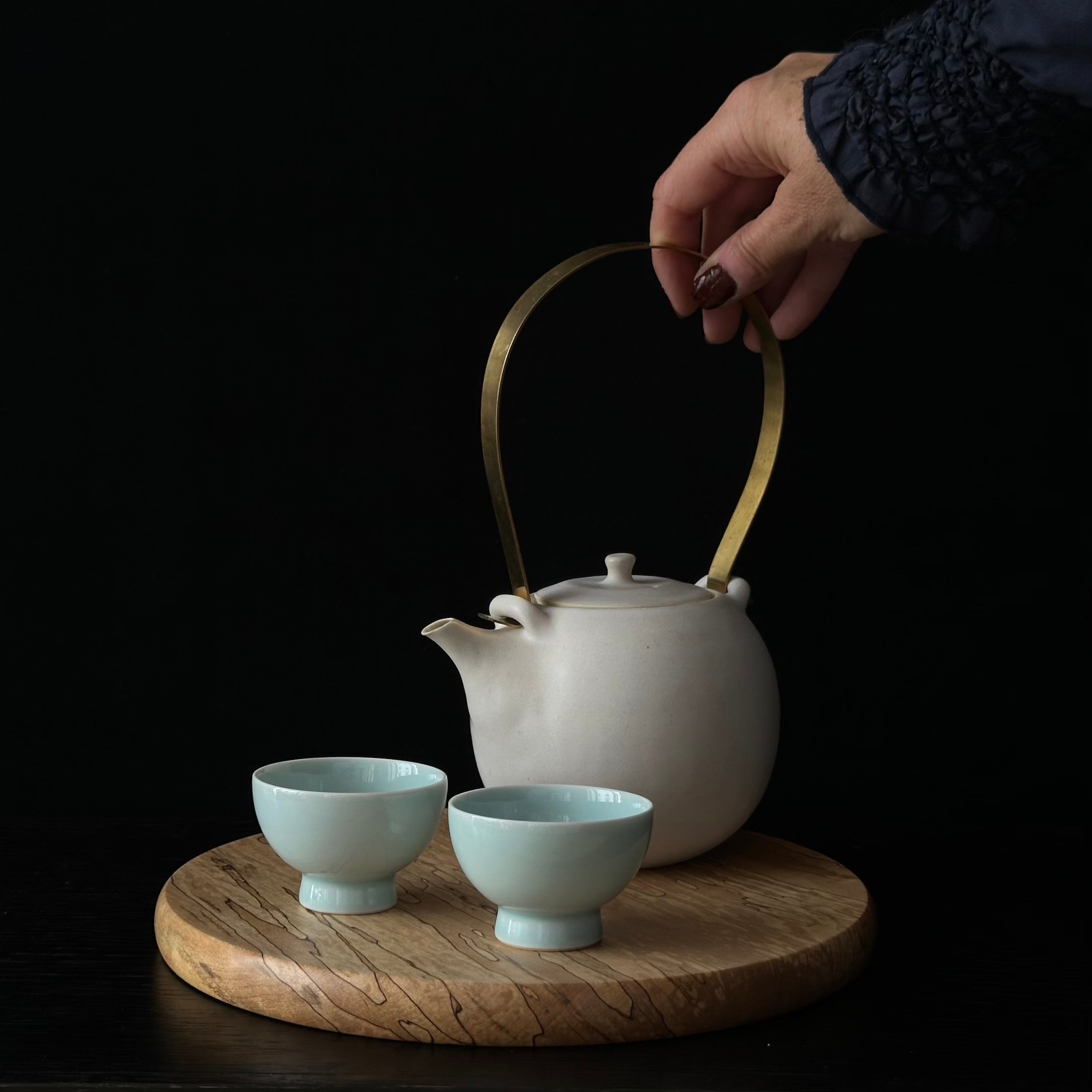 Plateau en kaede (érable japonais spalté) de Masahito Ikeda