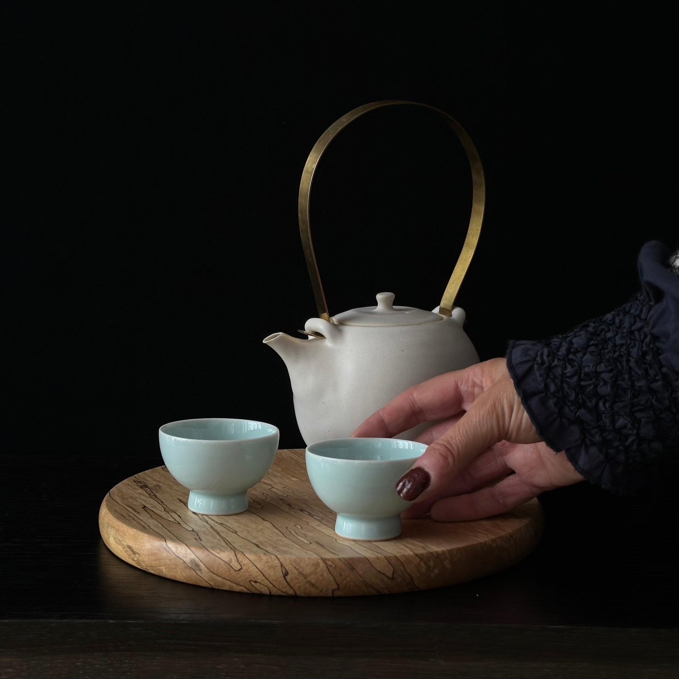 Plateau en kaede (érable japonais spalté) de Masahito Ikeda