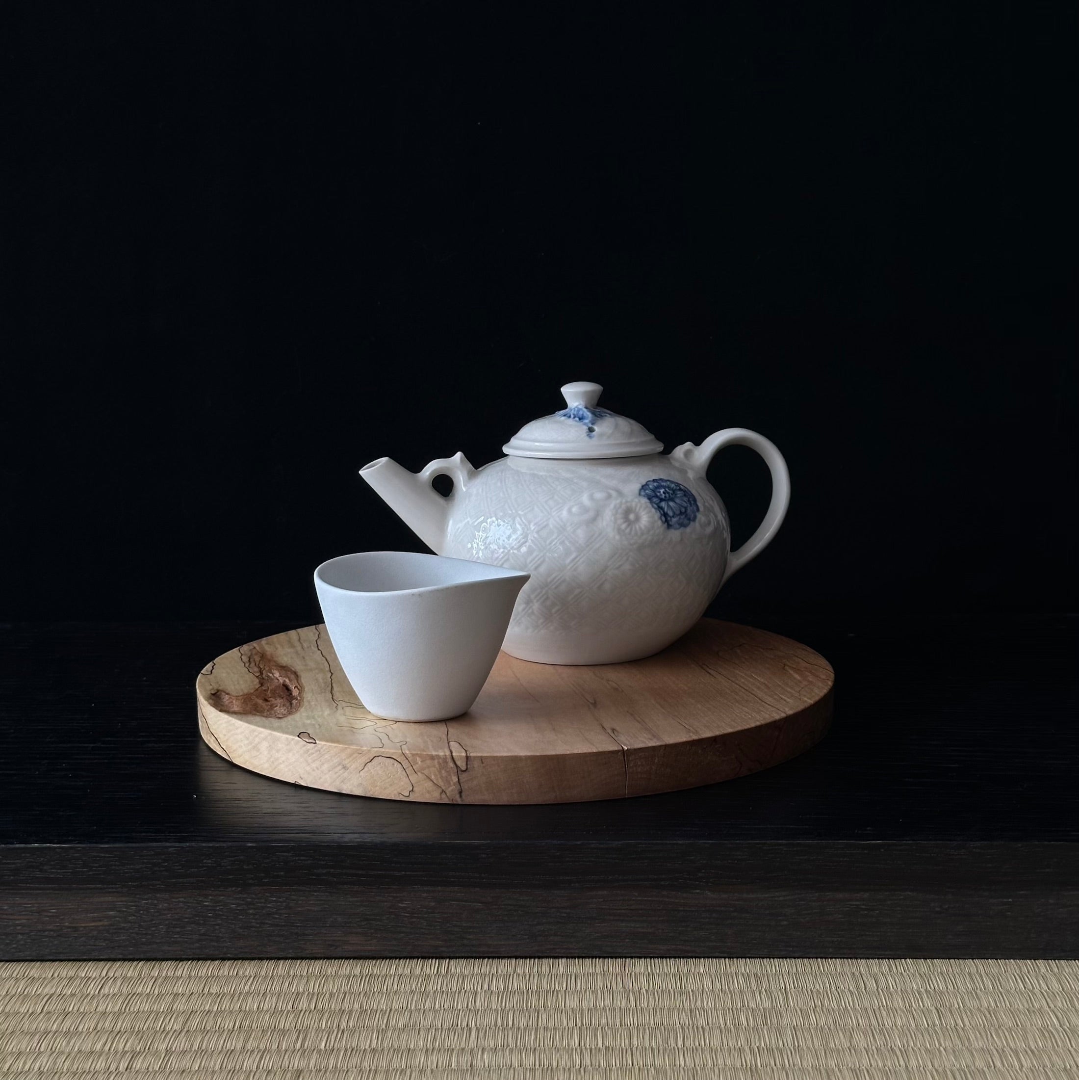 Plateau en kaede (érable japonais spalté) de Masahito Ikeda