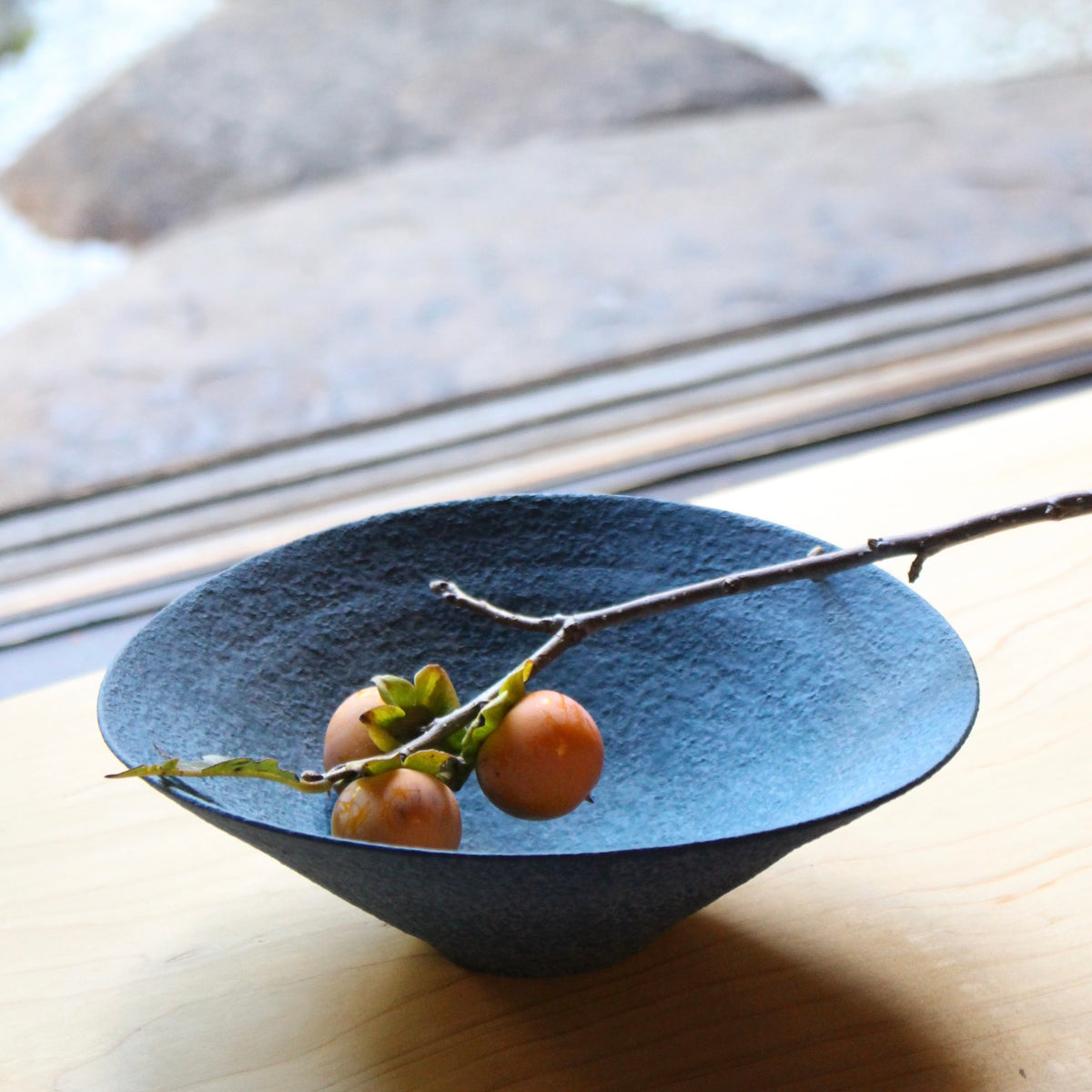 Shu Hirai's Kakugi blue bowl