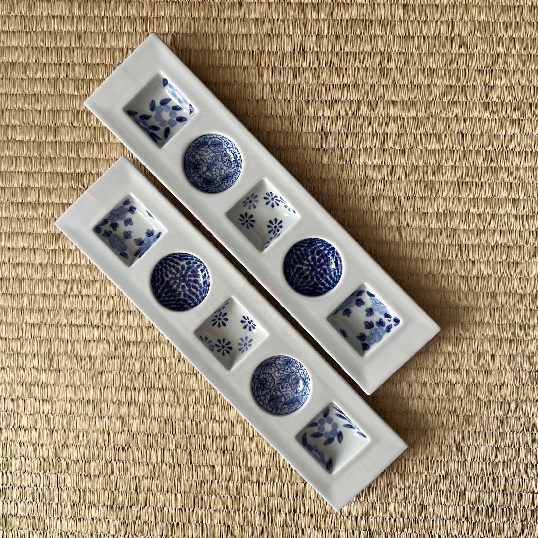 Plateau morizara en porcelaine d’Arita de Hakushiyama