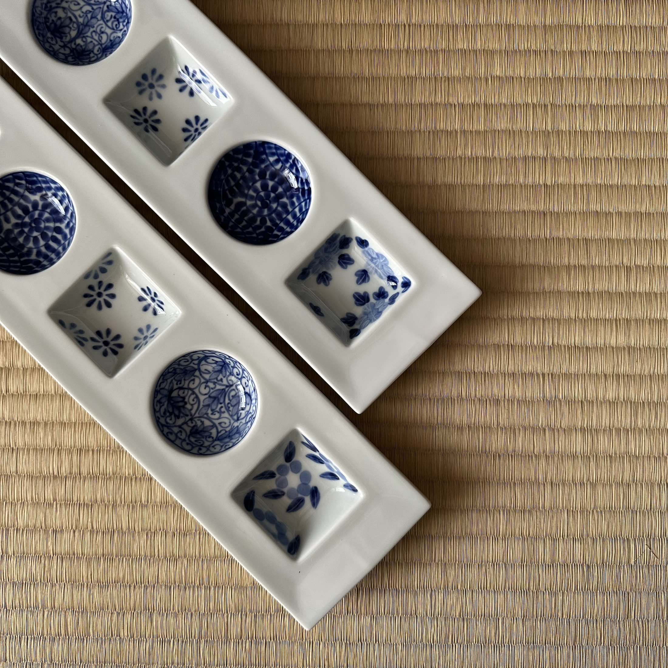 Plateau morizara en porcelaine d’Arita de Hakushiyama