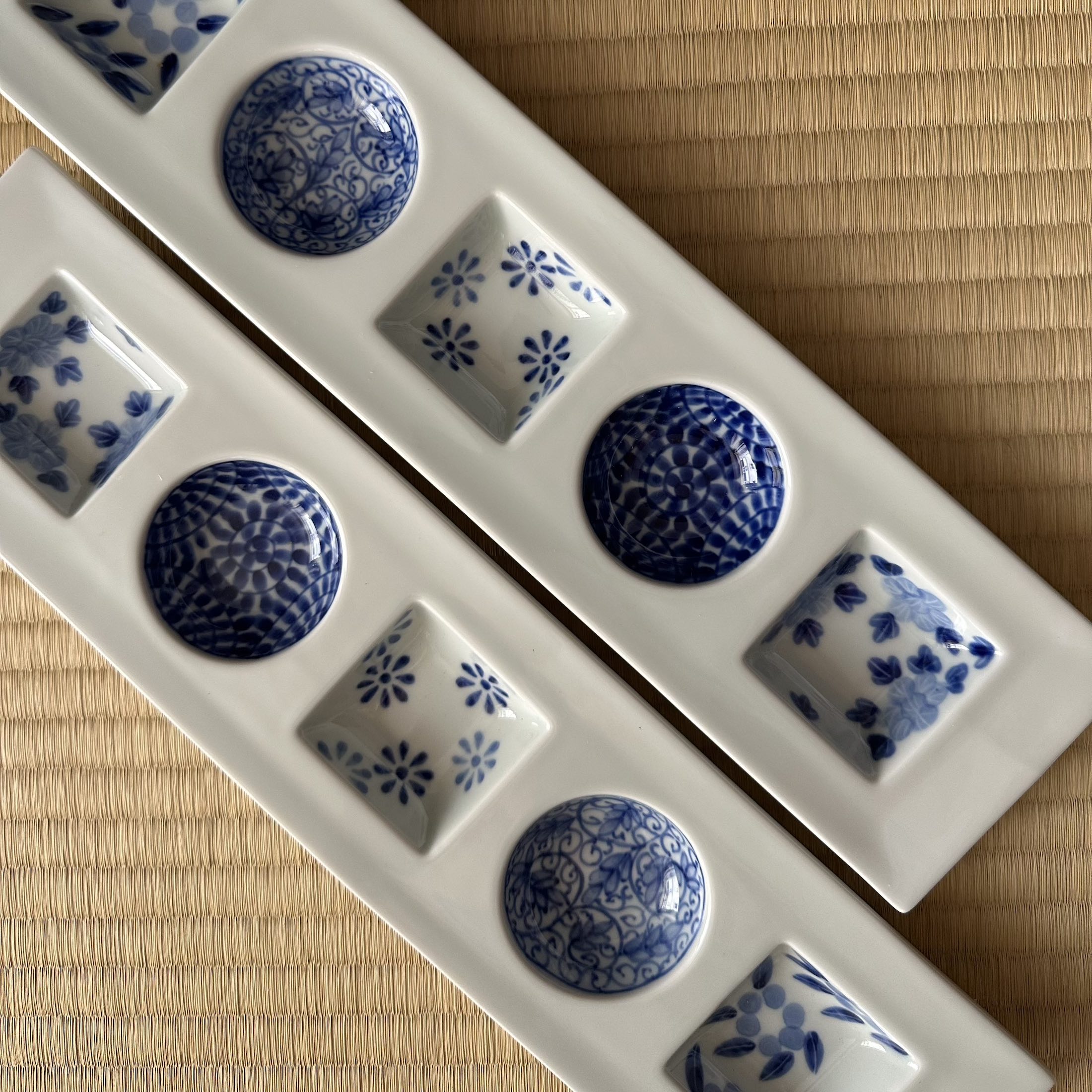 Plateau morizara en porcelaine d’Arita de Hakushiyama