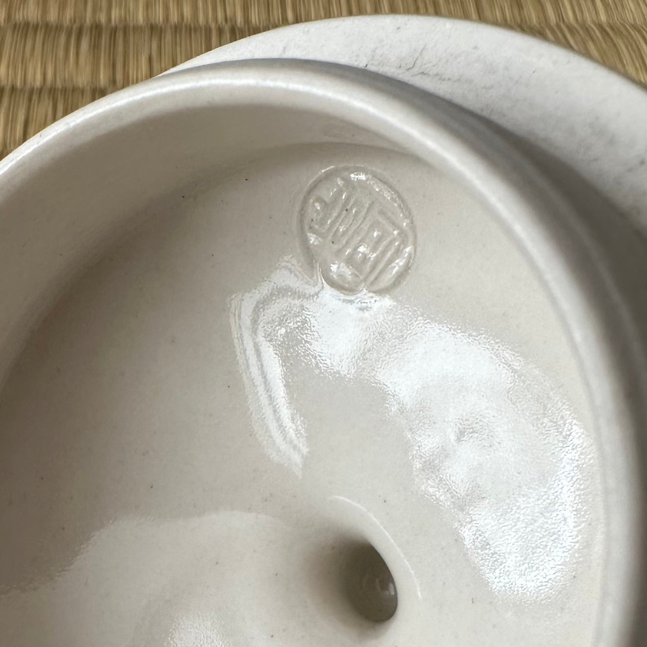 Théière kyūsu vintage en porcelaine Kiyomizu-yaki de Sekitei Matsumoto