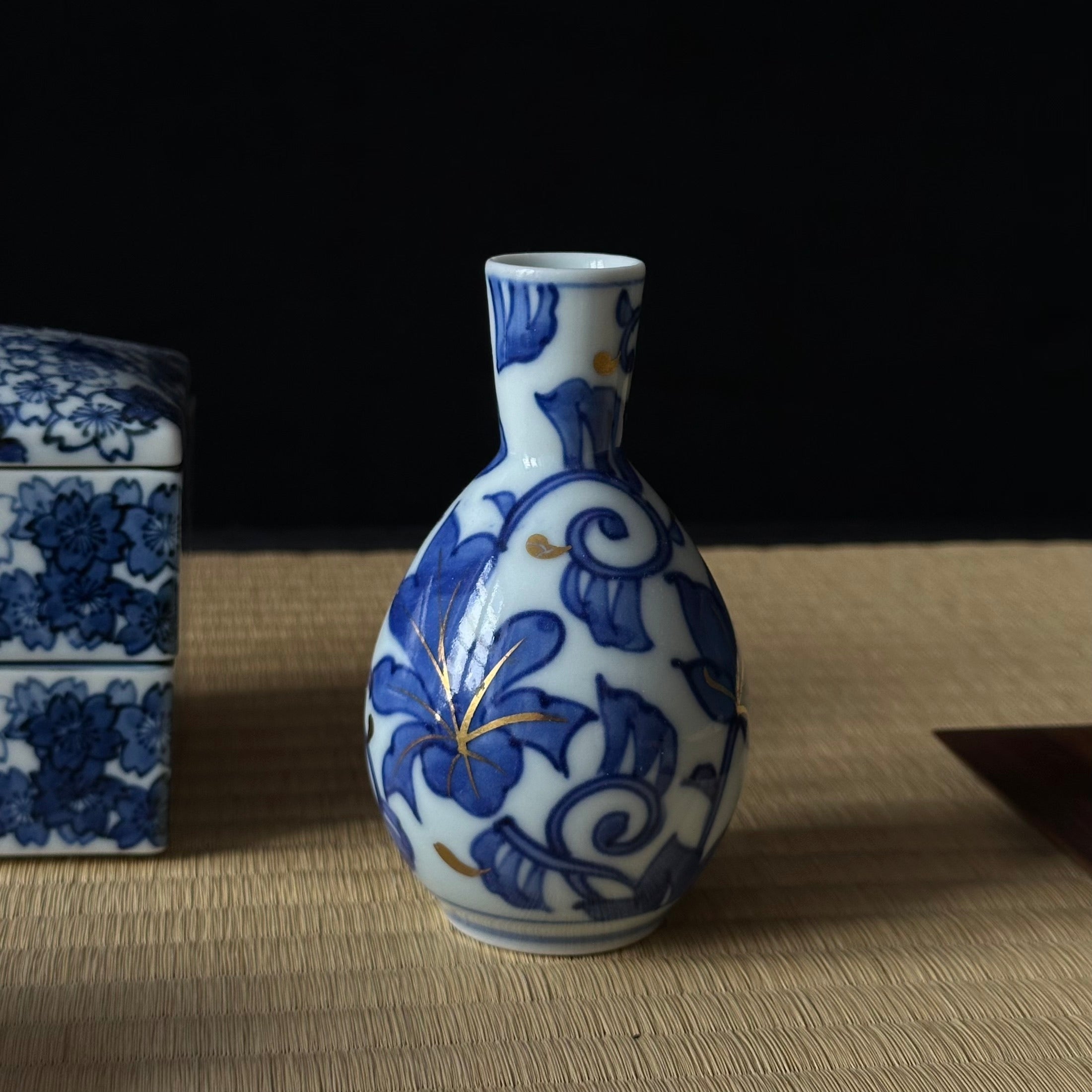 Vase tokkuri ancien en porcelaine Imari