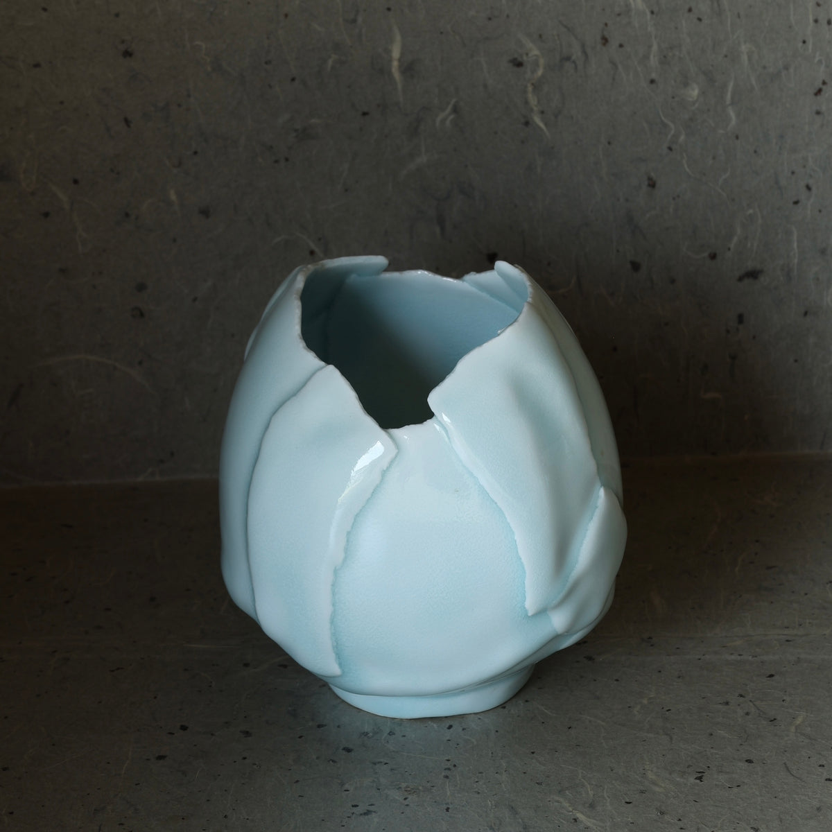Vase Eguegu en porcelaine de Takao Ito