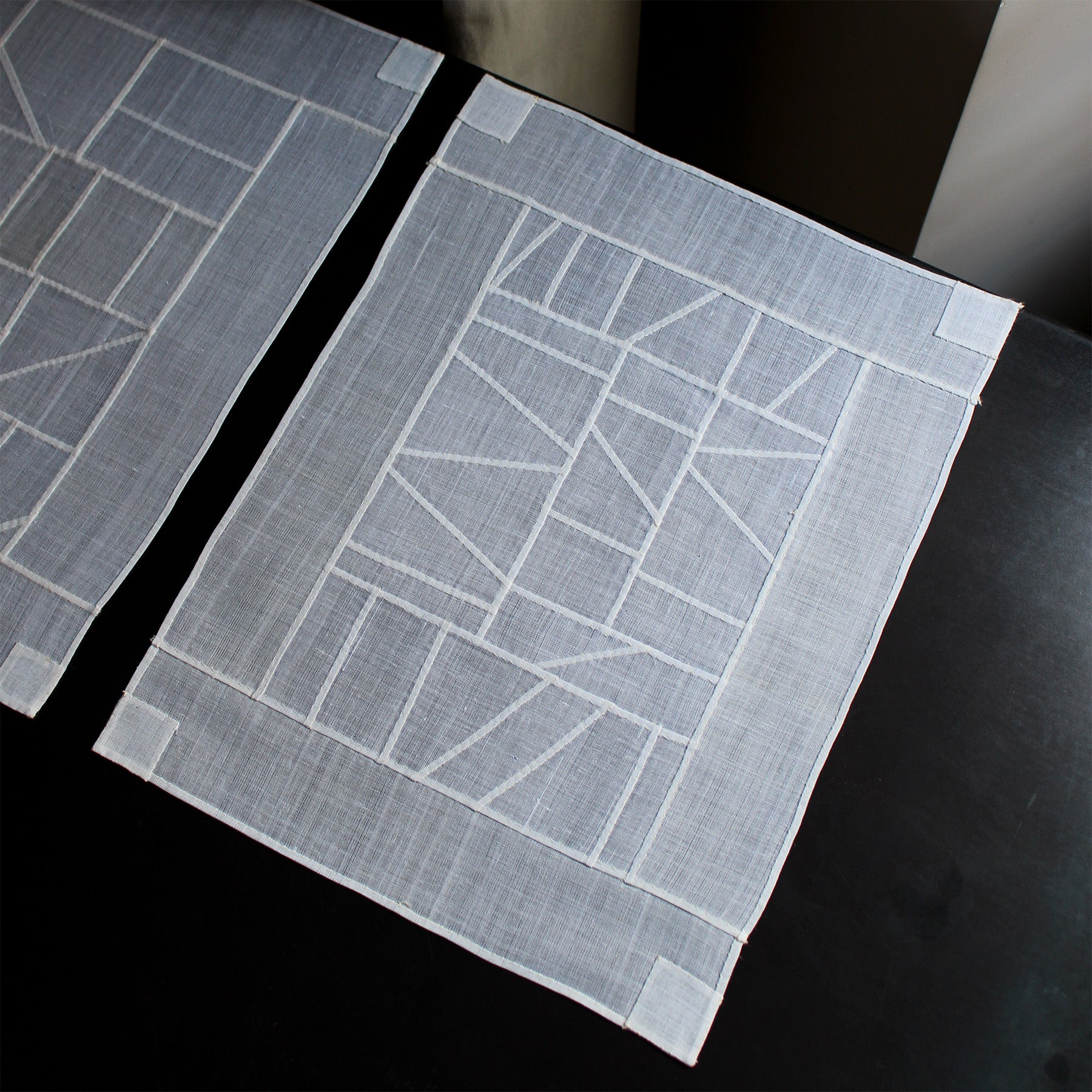 Set de Table Coréen en Patchwork Pojagi