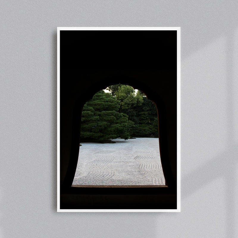 Formes, Kyoto : PHOTOGRAPHIE D'ART SIGNÉE, NUMÉROTÉE ET ENCADRÉE
