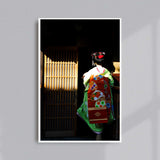 Furtivement, Kyoto : PHOTOGRAPHIE D'ART SIGNÉE, NUMÉROTÉE ET ENCADRÉE
