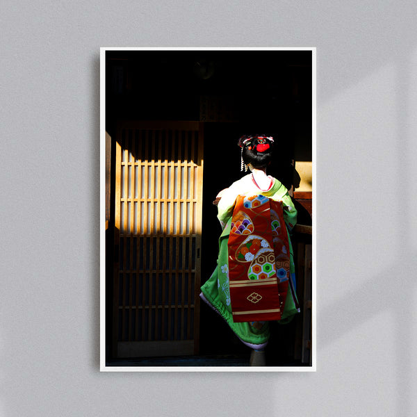 Furtivement, Kyoto : SIGNED, NUMBERED AND FRAMED FINE ART PHOTOGRAPHY