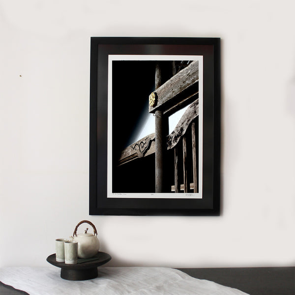 L'Or d'Eiheiji : SIGNED, NUMBERED AND FRAMED FINE ART PHOTOGRAPHY