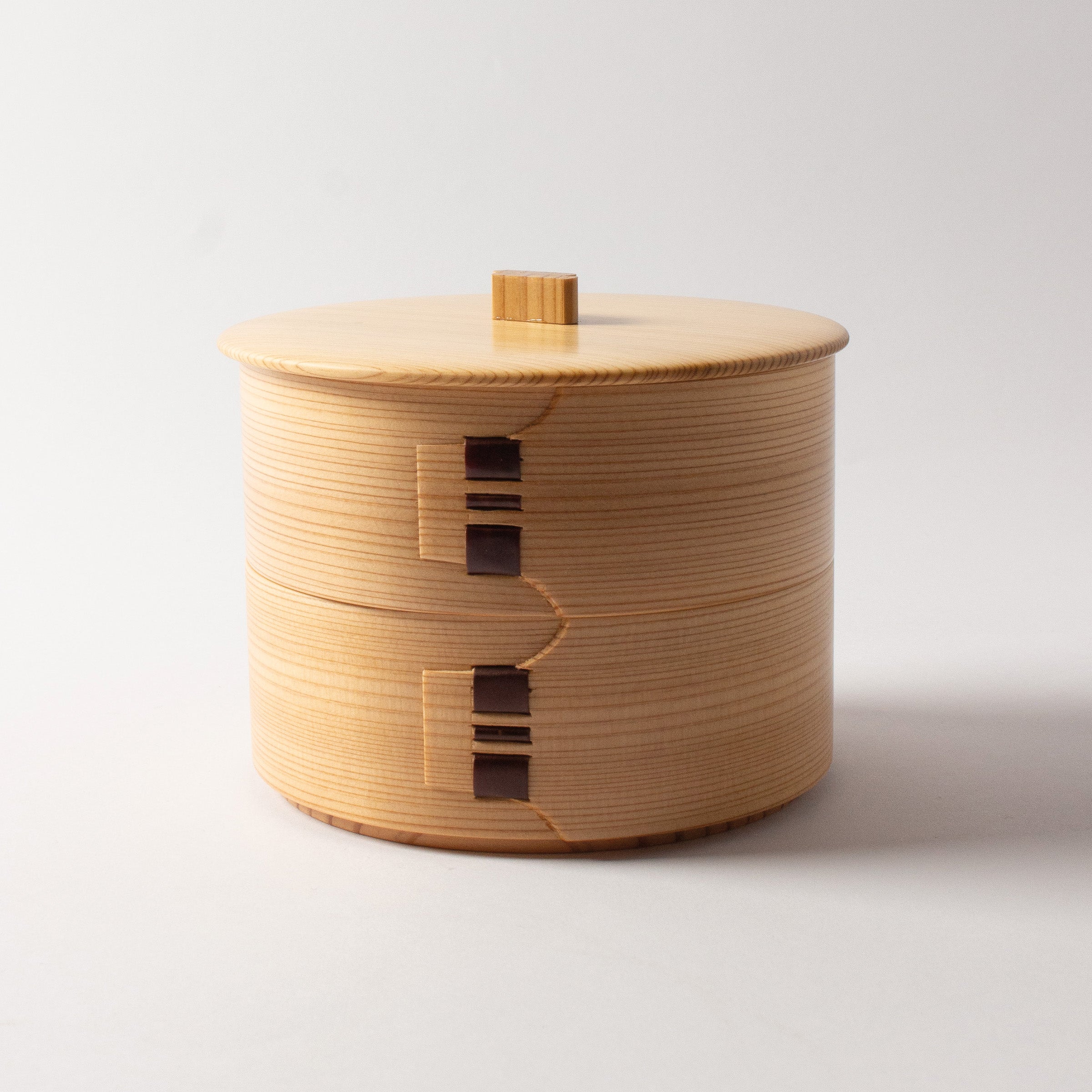 Boîte japonaise Magewappa en bois de cèdre