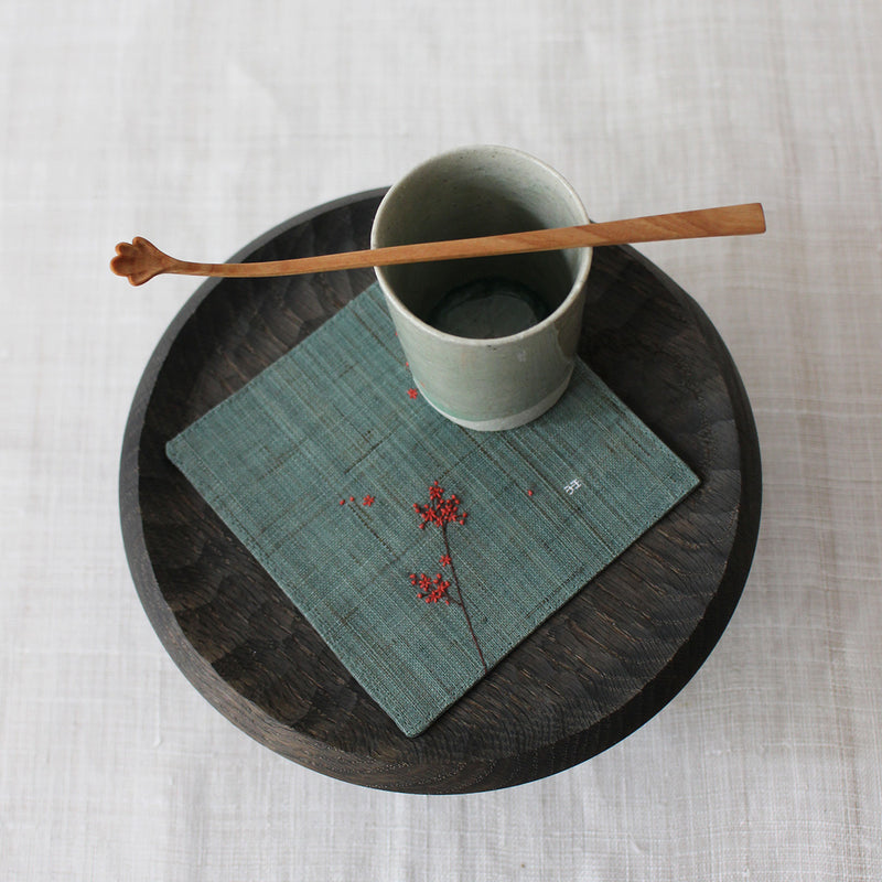 Petite Assiette (ou Plateau) Haute Japonaise en bois de châtaignier