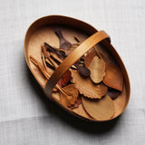 Korean ginkgo-leaf-shaped spoon by Sung Woo Choi