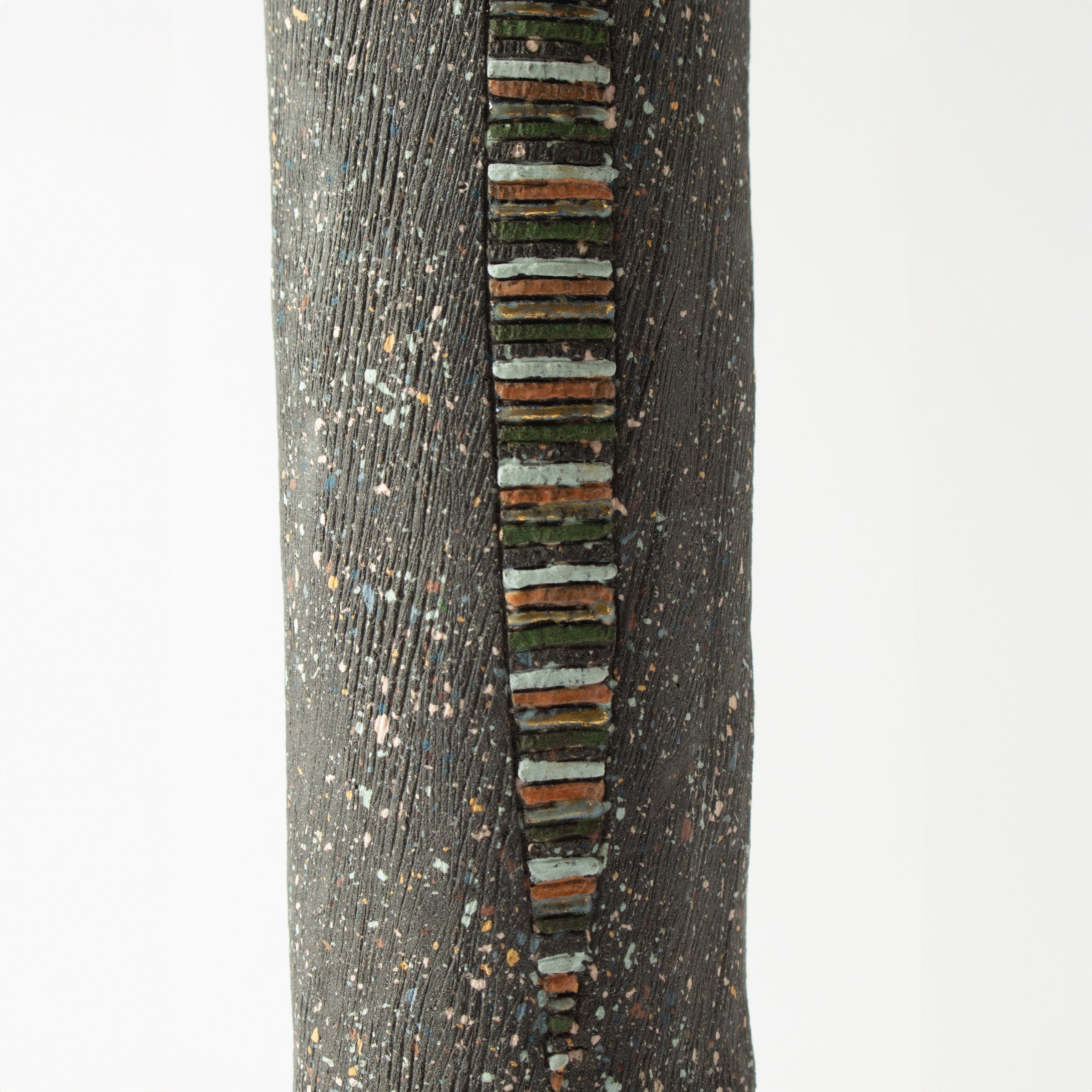 Slender vase by Eiko Kishi