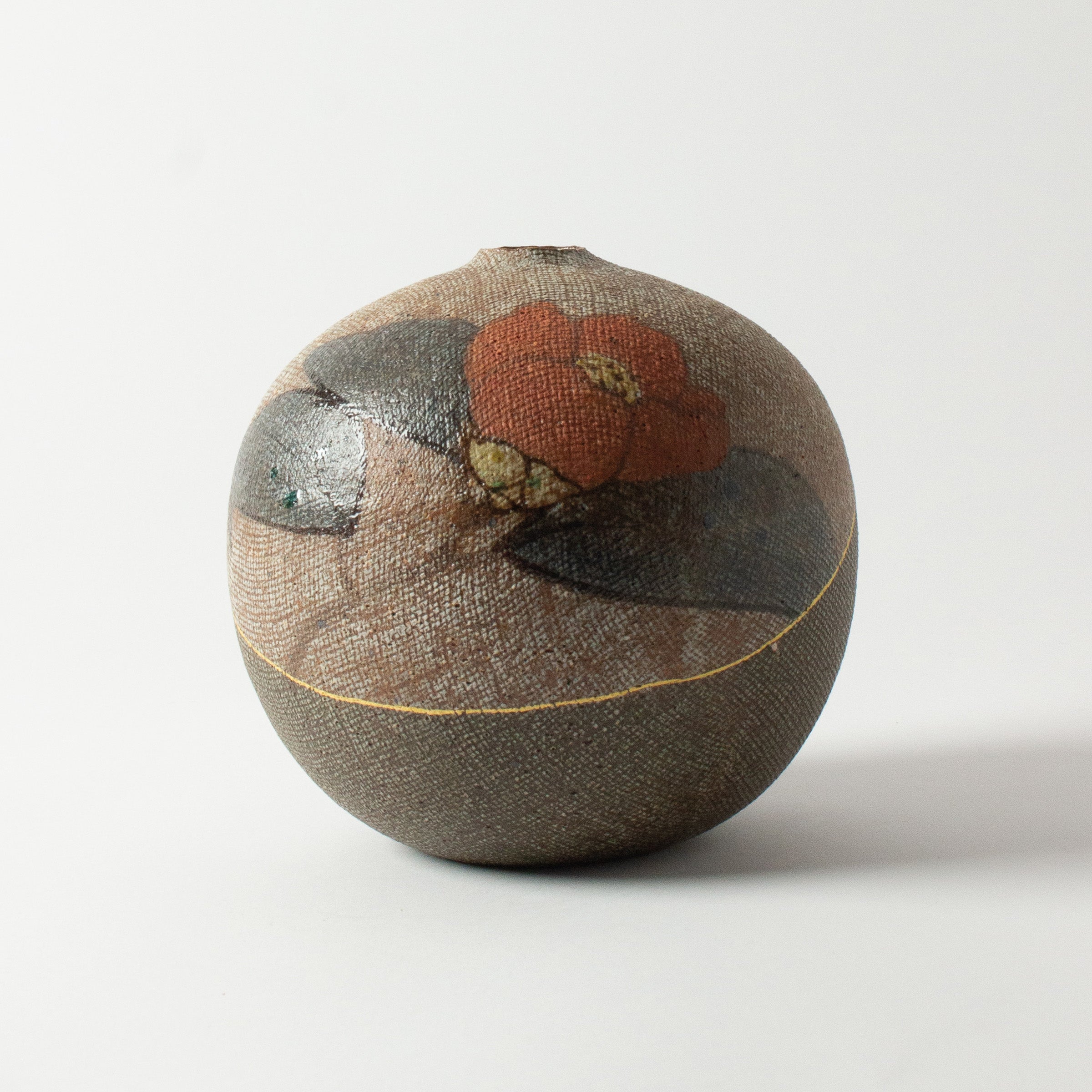 Vase camélia de Motohiko Ito