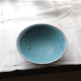 Bol en céramique japonaise bleue glaçure cobalt