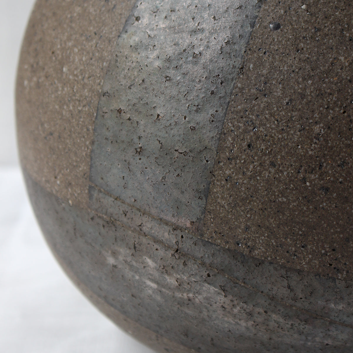 Large vase-sculpture by artist Kazuhiko Sato
