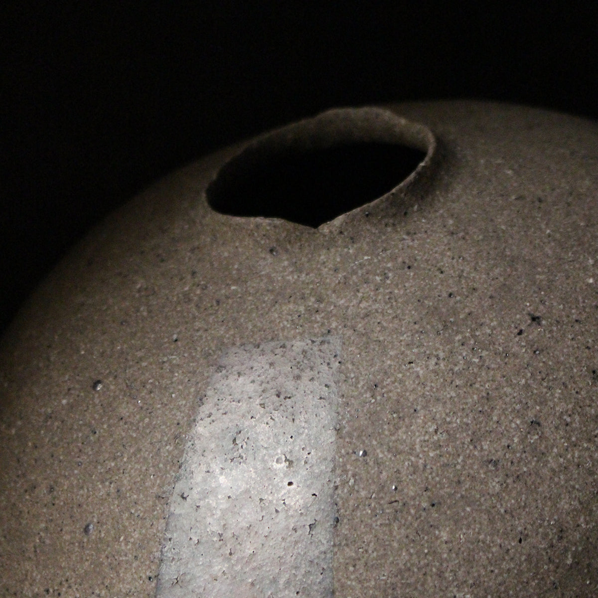 Large vase-sculpture by artist Kazuhiko Sato