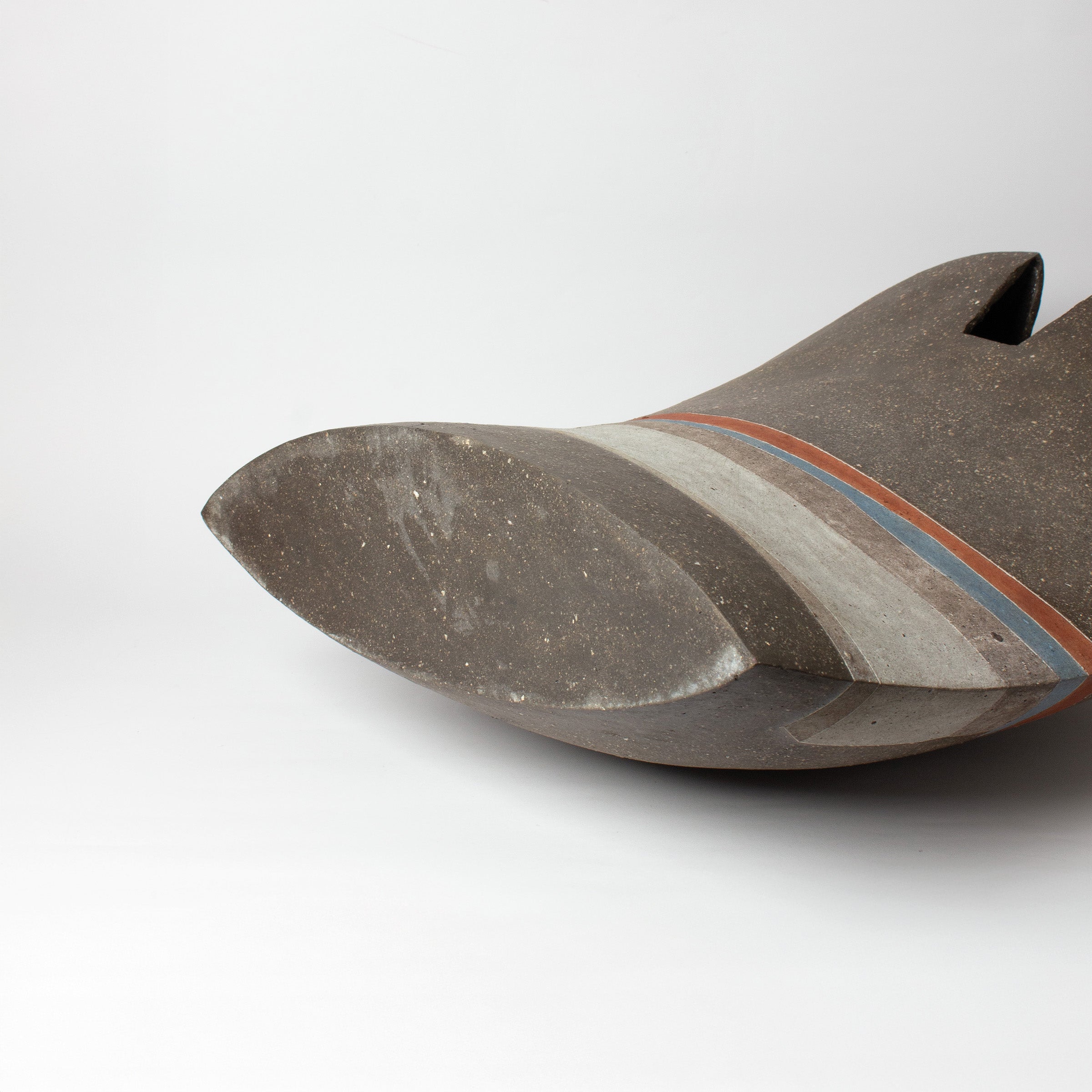 Grand vase-sculpture wabi sabi de Kazuhiko Sato