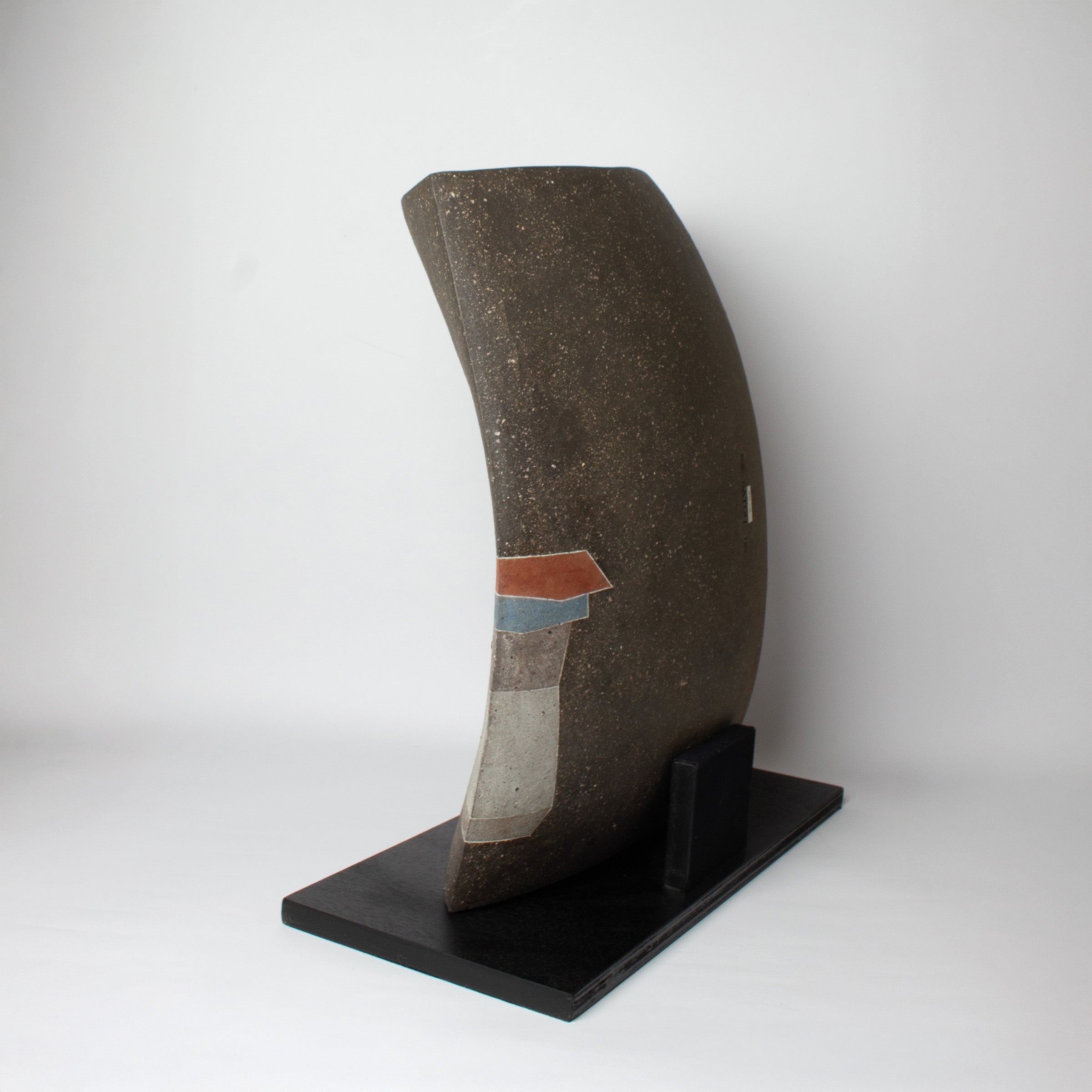Grand vase-sculpture wabi sabi de Kazuhiko Sato