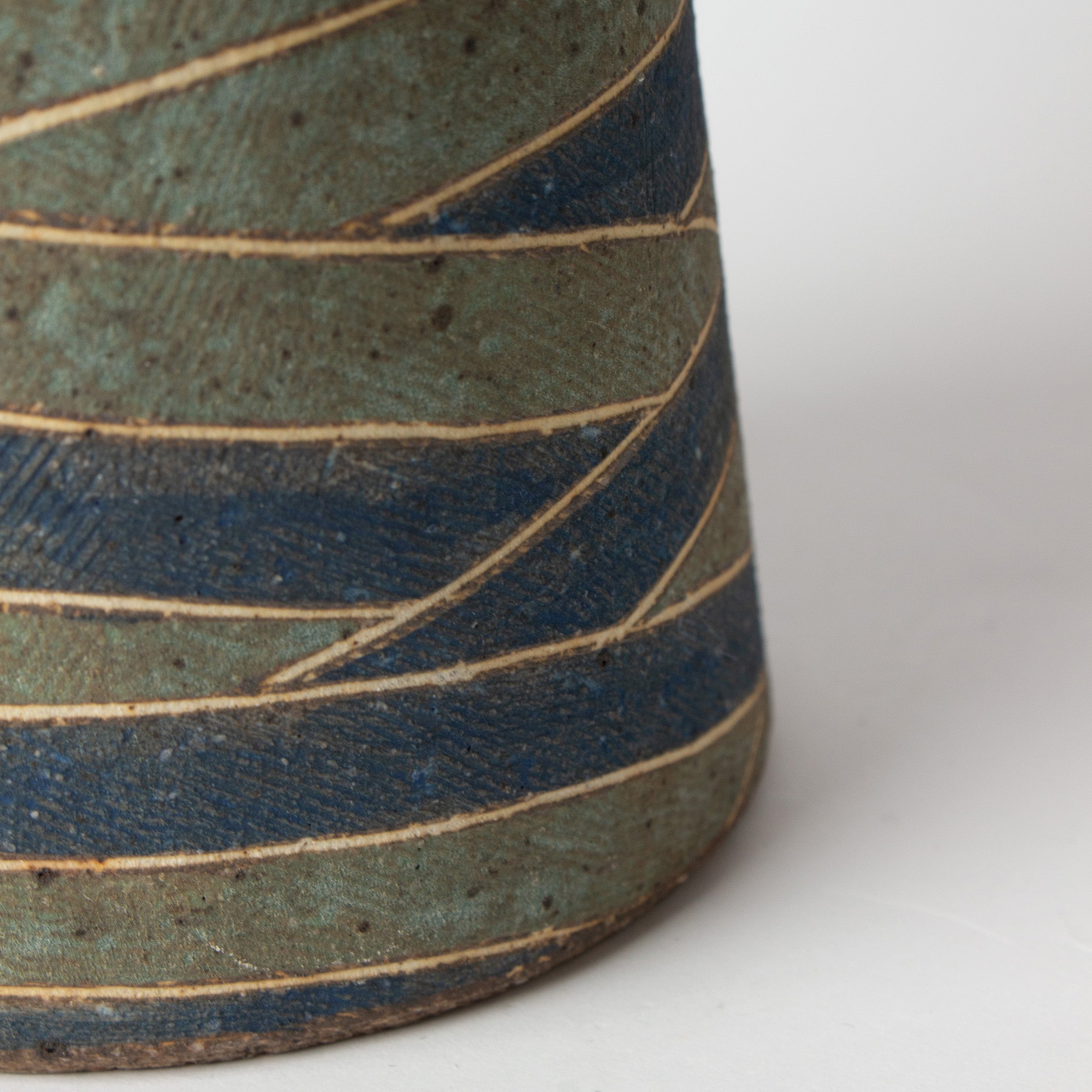 Zōgan vase-sculpture by Shingo Takeuchi