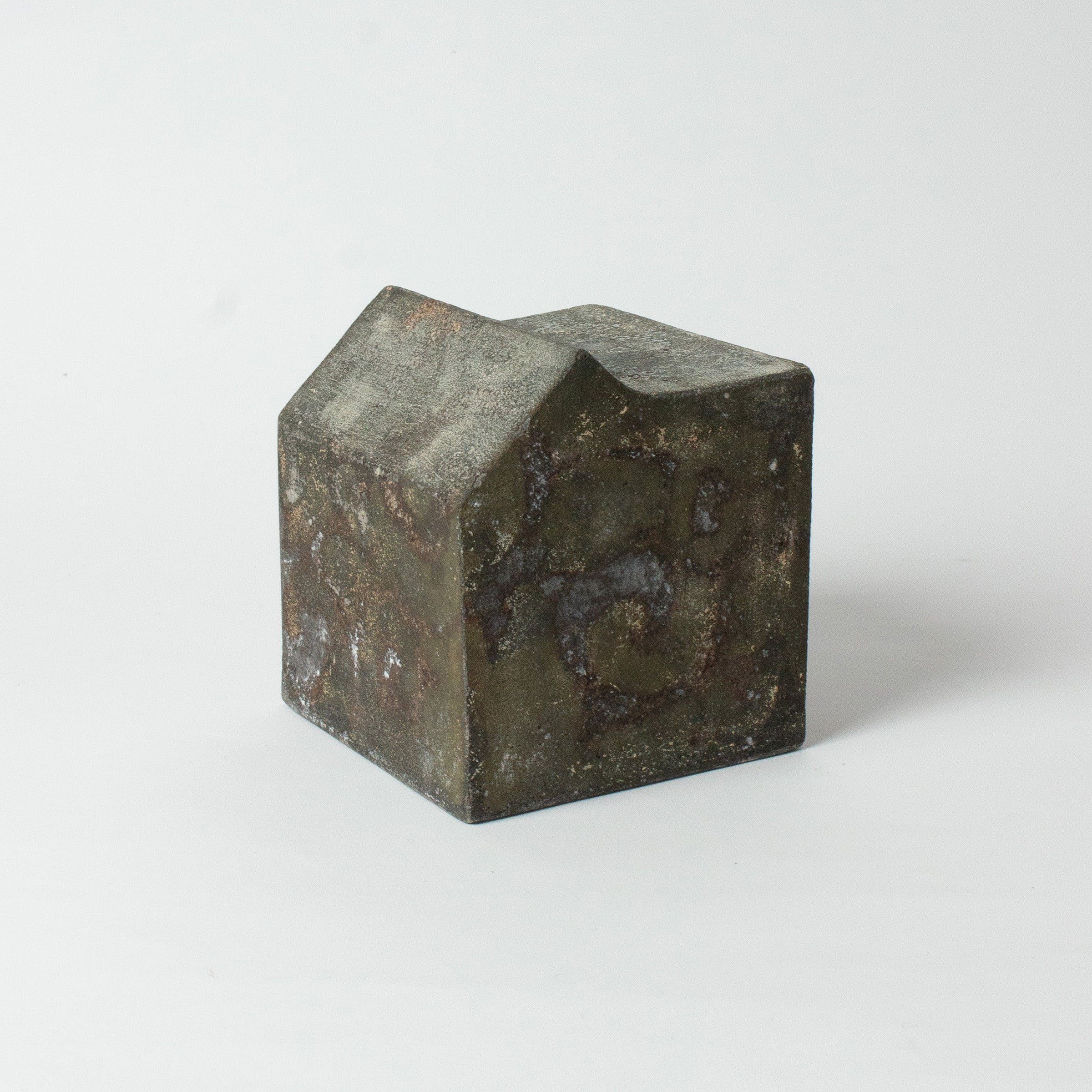 Yakishime ceramic vase by Koinuma Michio