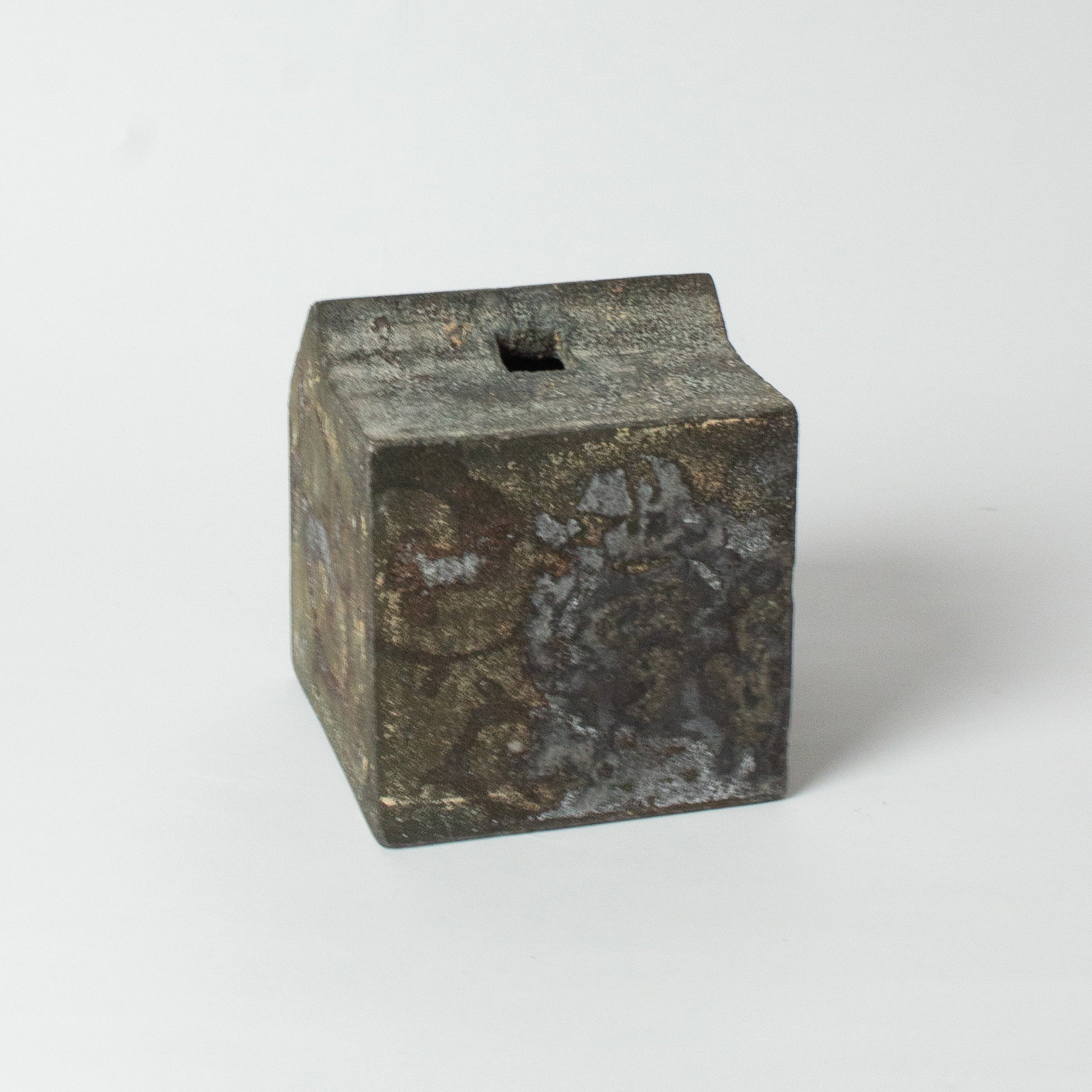 Yakishime ceramic vase by Koinuma Michio