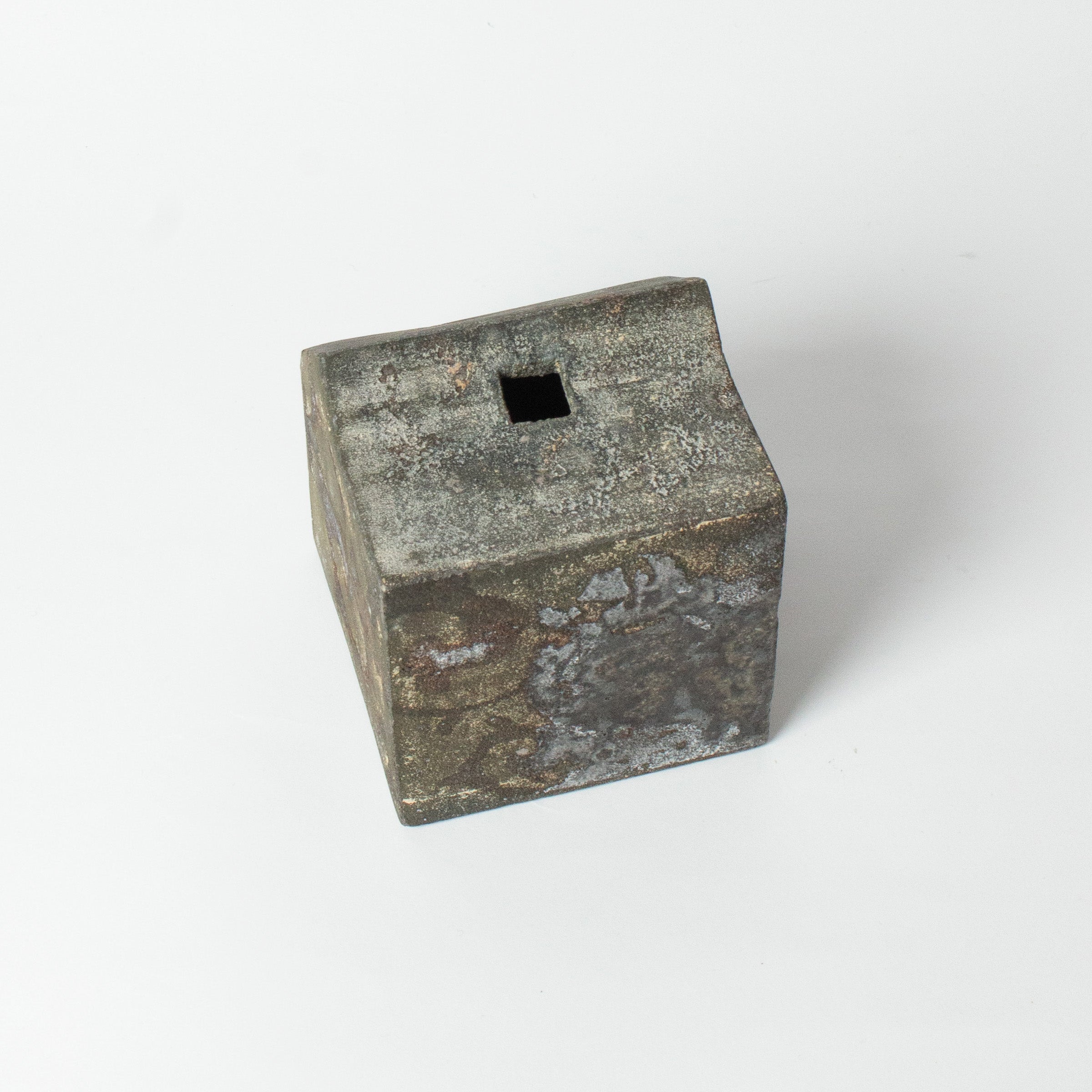 Yakishime ceramic vase by Koinuma Michio
