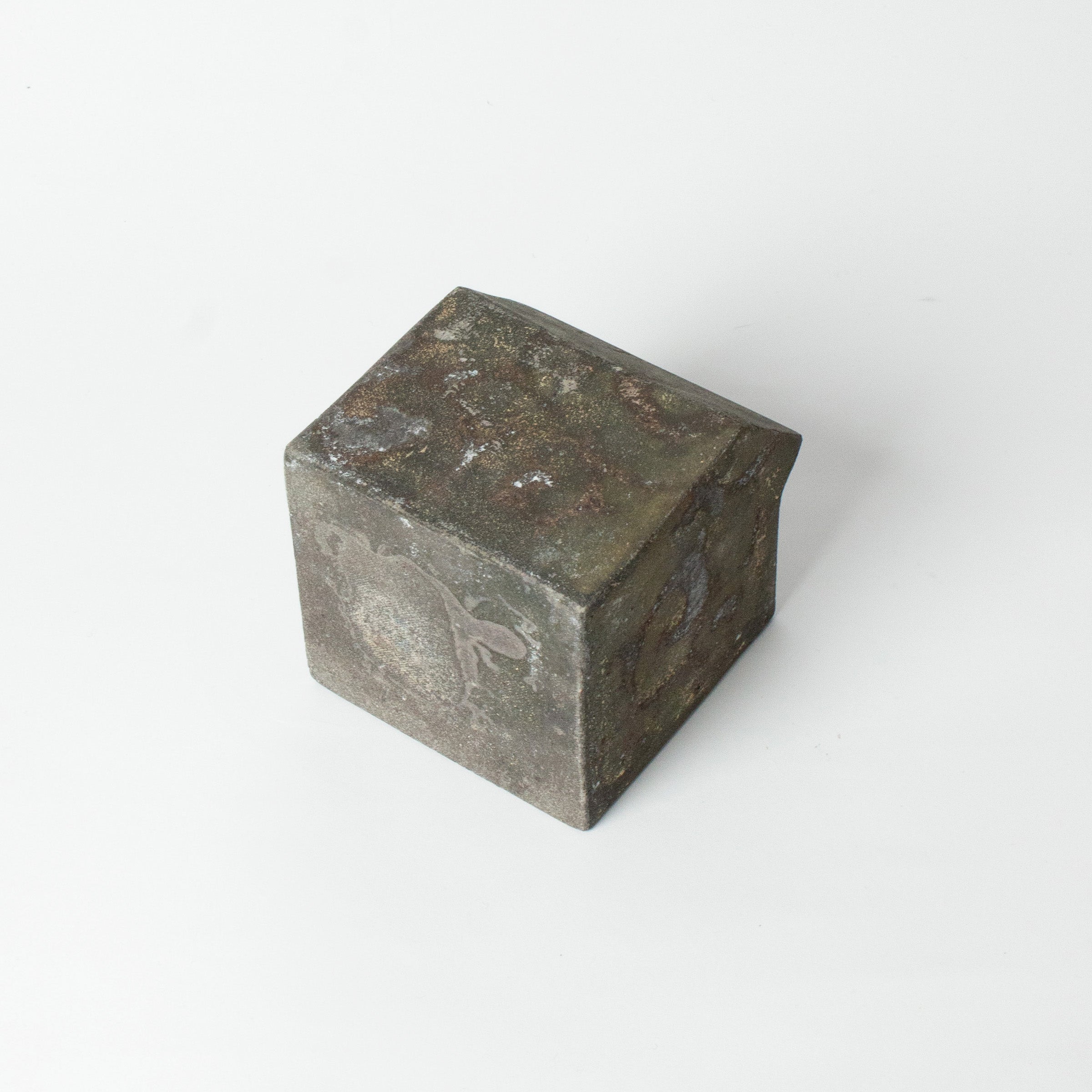 Yakishime ceramic vase by Koinuma Michio