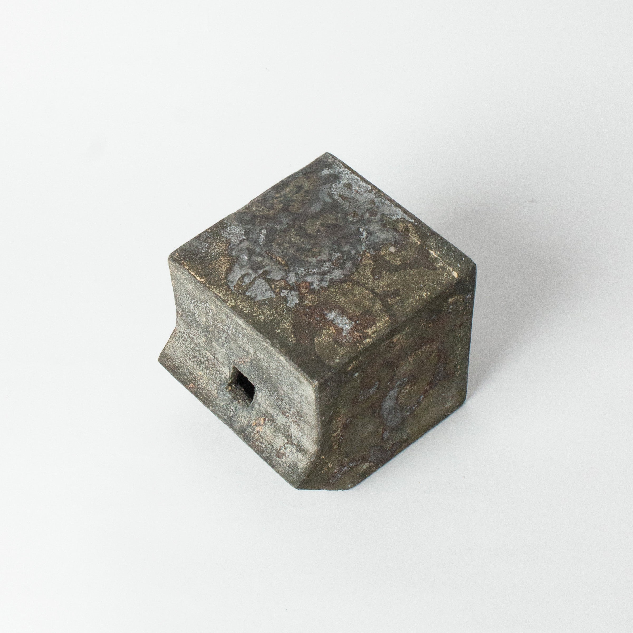 Yakishime ceramic vase by Koinuma Michio