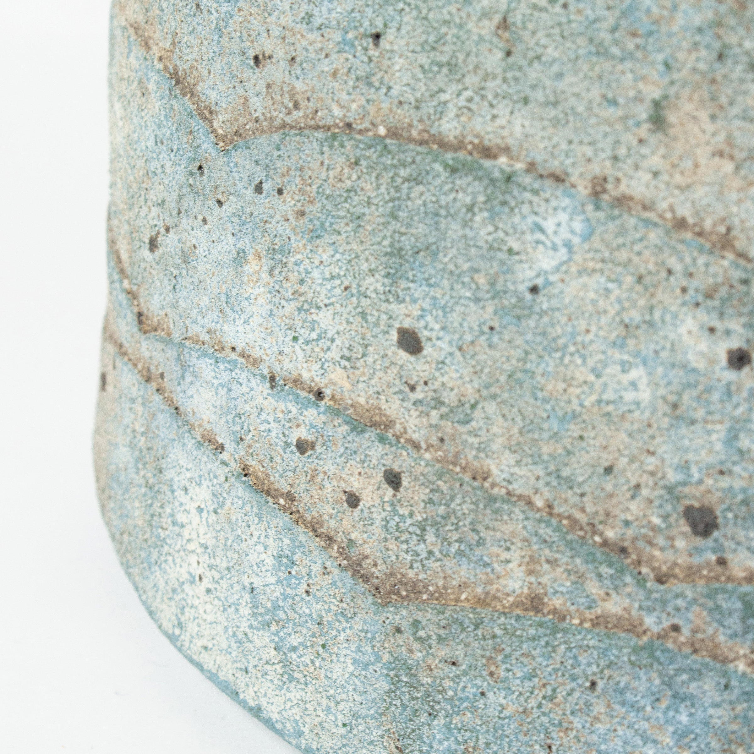 Ruri-yū vase (lapis lazuli glaze) by Kazuhiko Sato